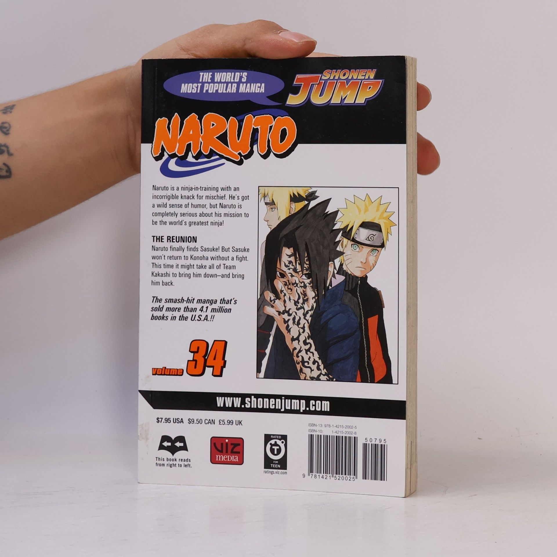 Masashi Kishimoto Naruto, Vol. 34