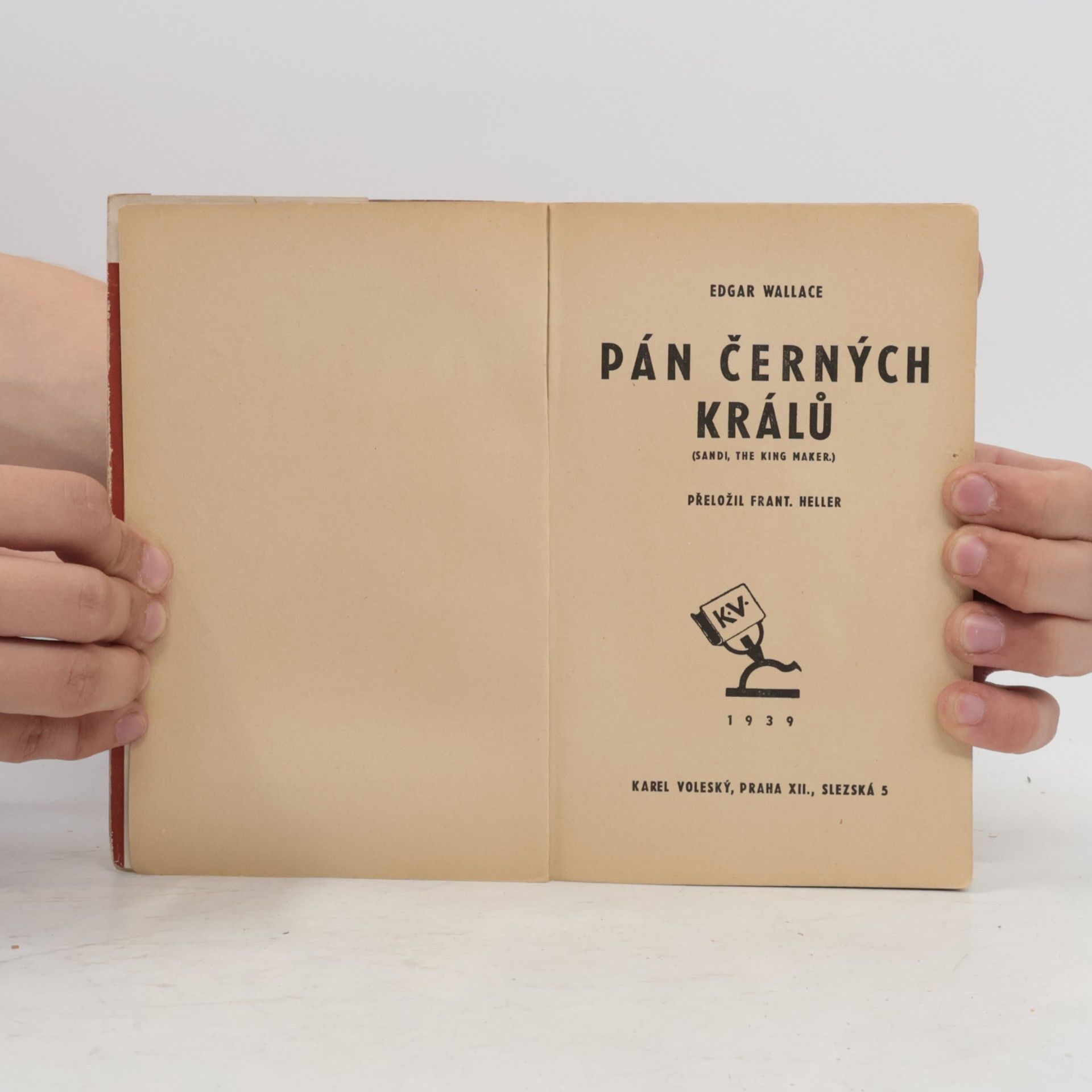 Edgar Wallace Pán černých králů
