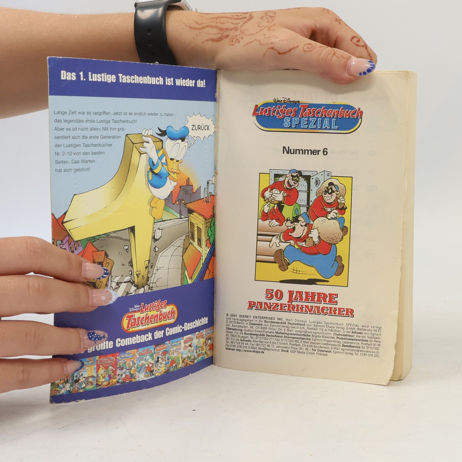 Autorenkollektiv Lustiges Taschenbuch Spezial 6. 50 Jahre Panzerknacker