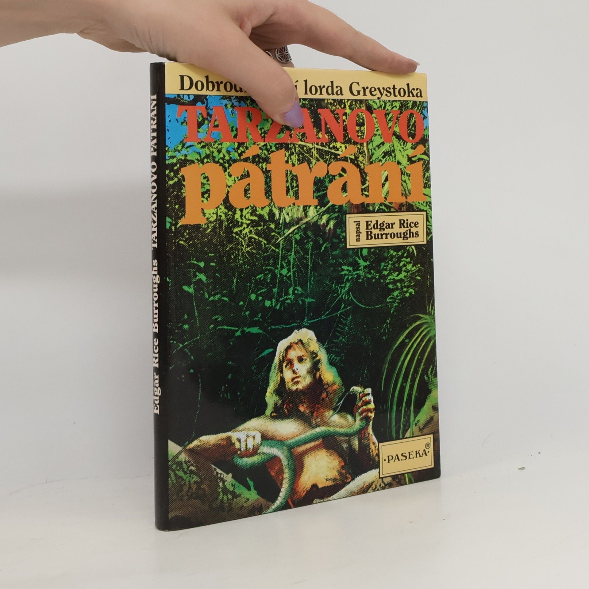 Edgar Rice Burrroughs Tarzanovo pátrání