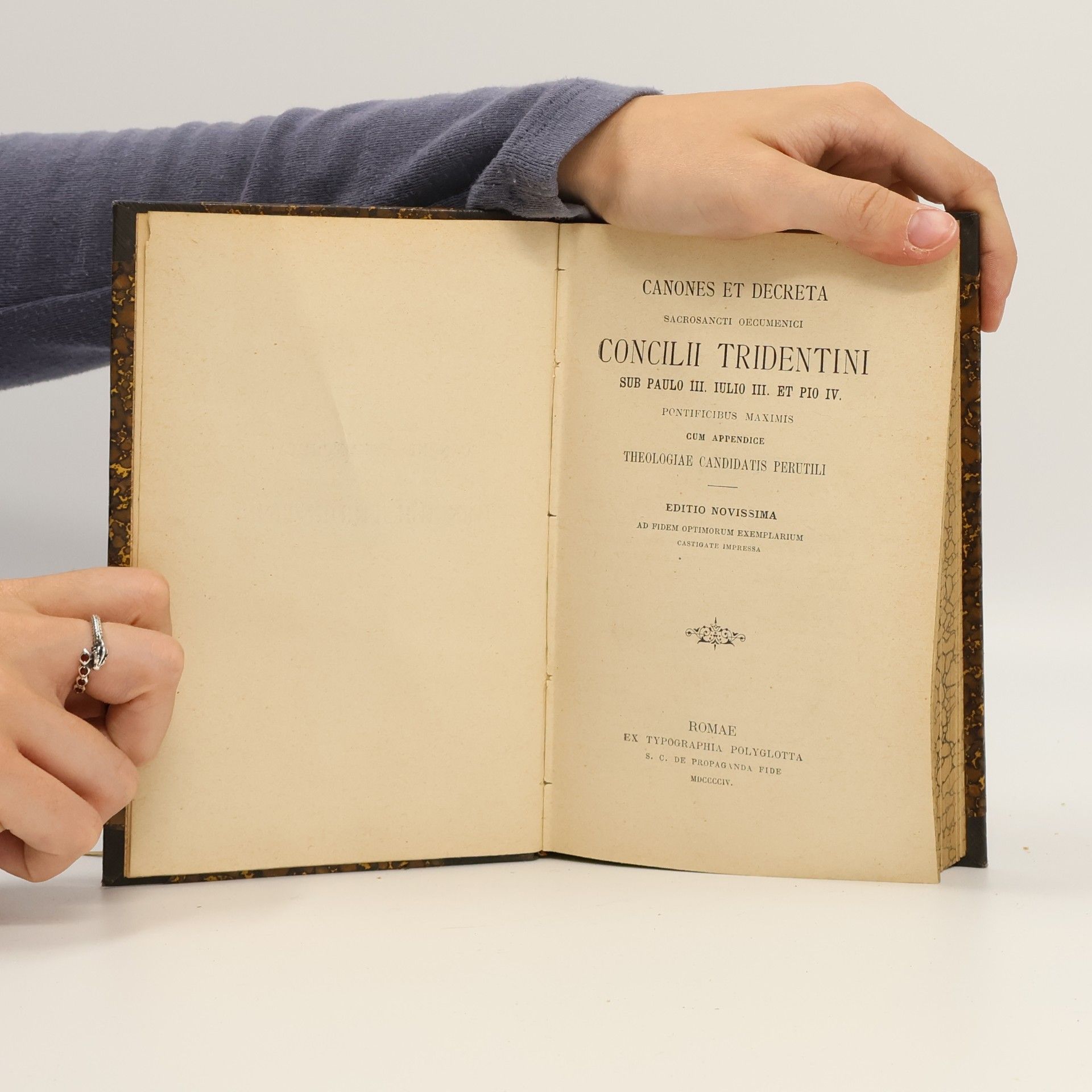 Kolektiv autorů Canones et Decreta Sacrosancti Oecumenici Concilii Tridentini