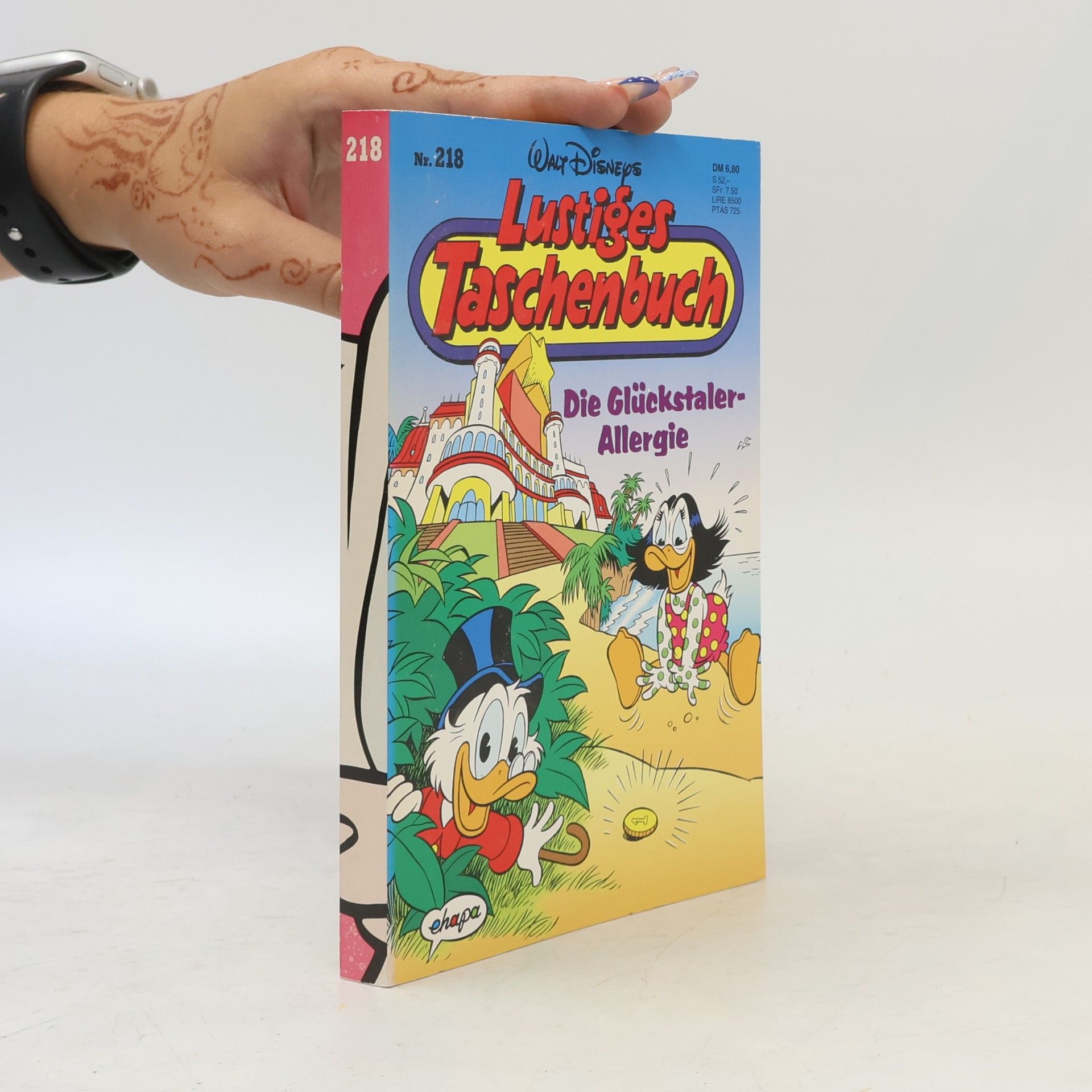 Walt Disney Lustiges Taschenbuch 218. Die Glückstaler-Allergie