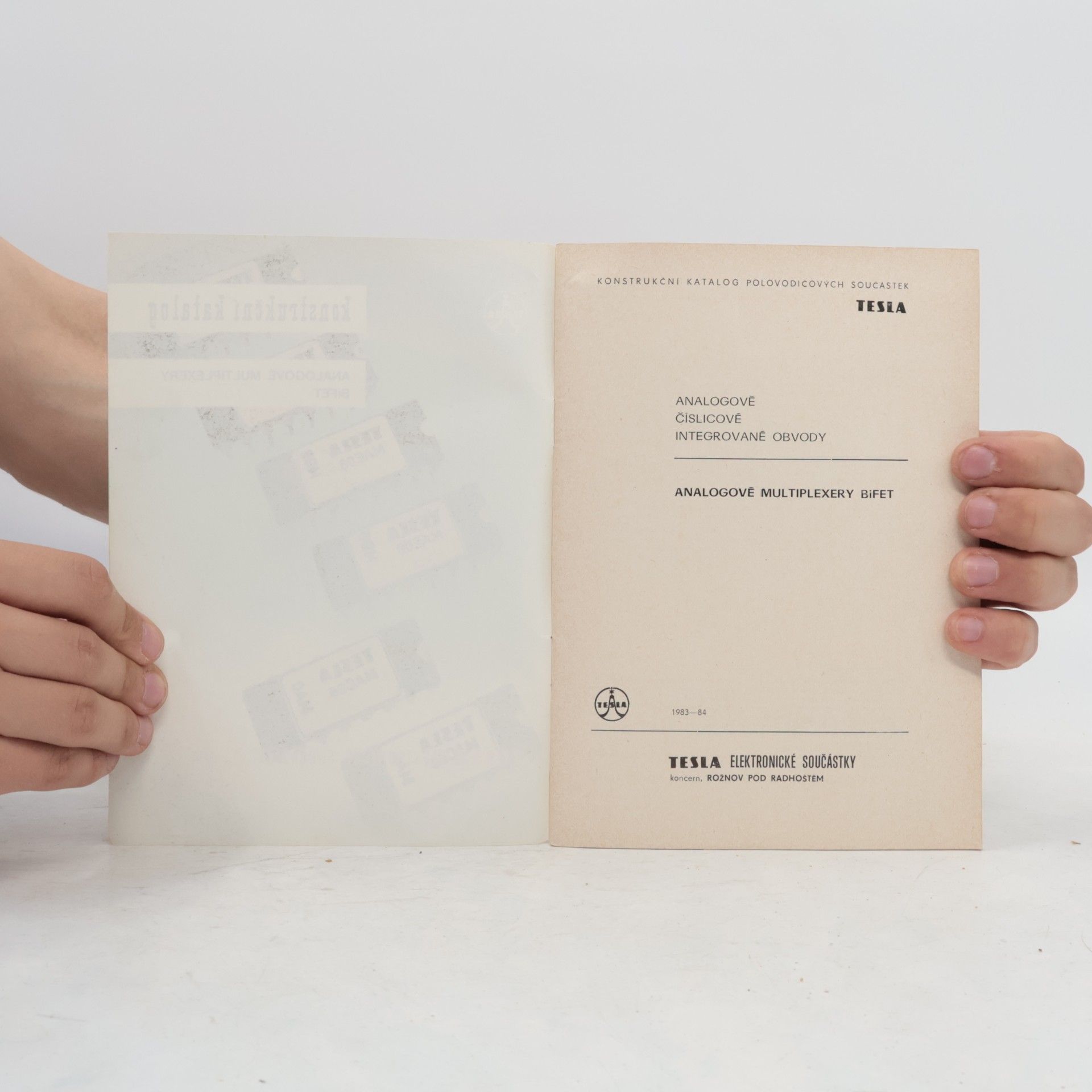 Kolektiv autorů Konstrukční katalog. Analogové multiplexery BiFET