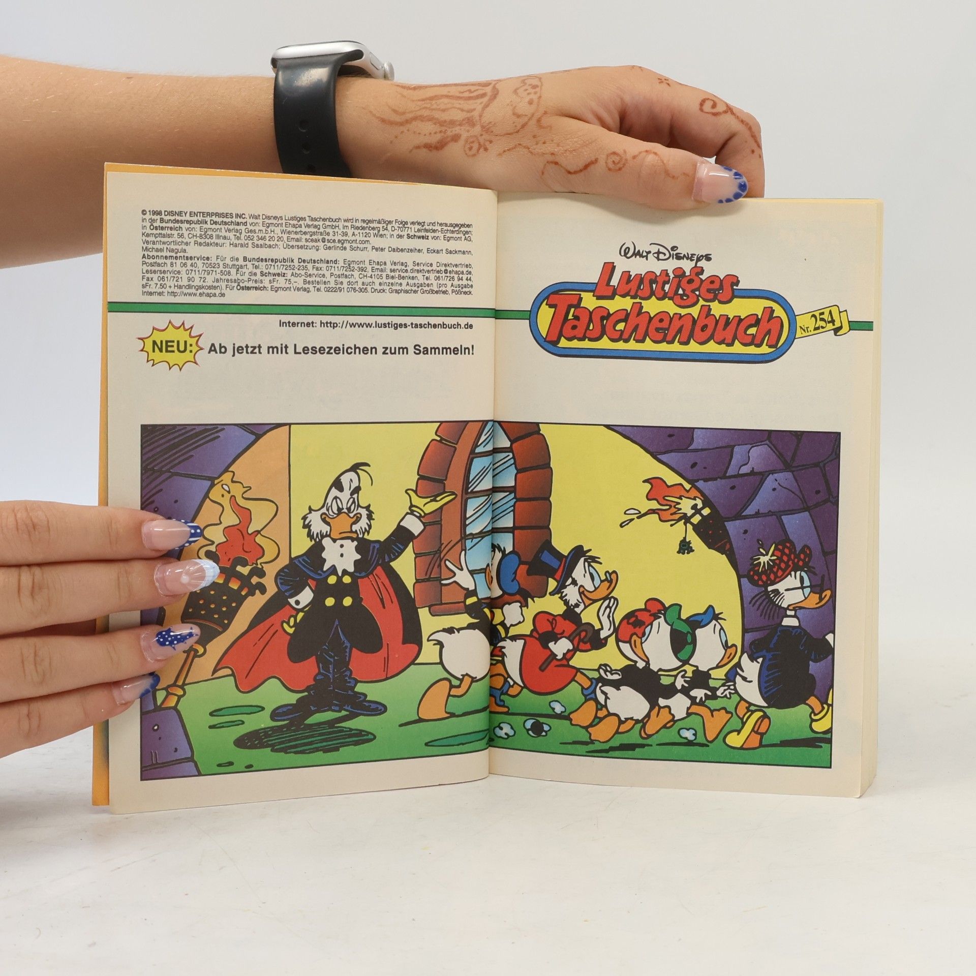 Walt Disney Lustiges Taschenbuch Nr. 254. Geschäfte in Transsylvanien