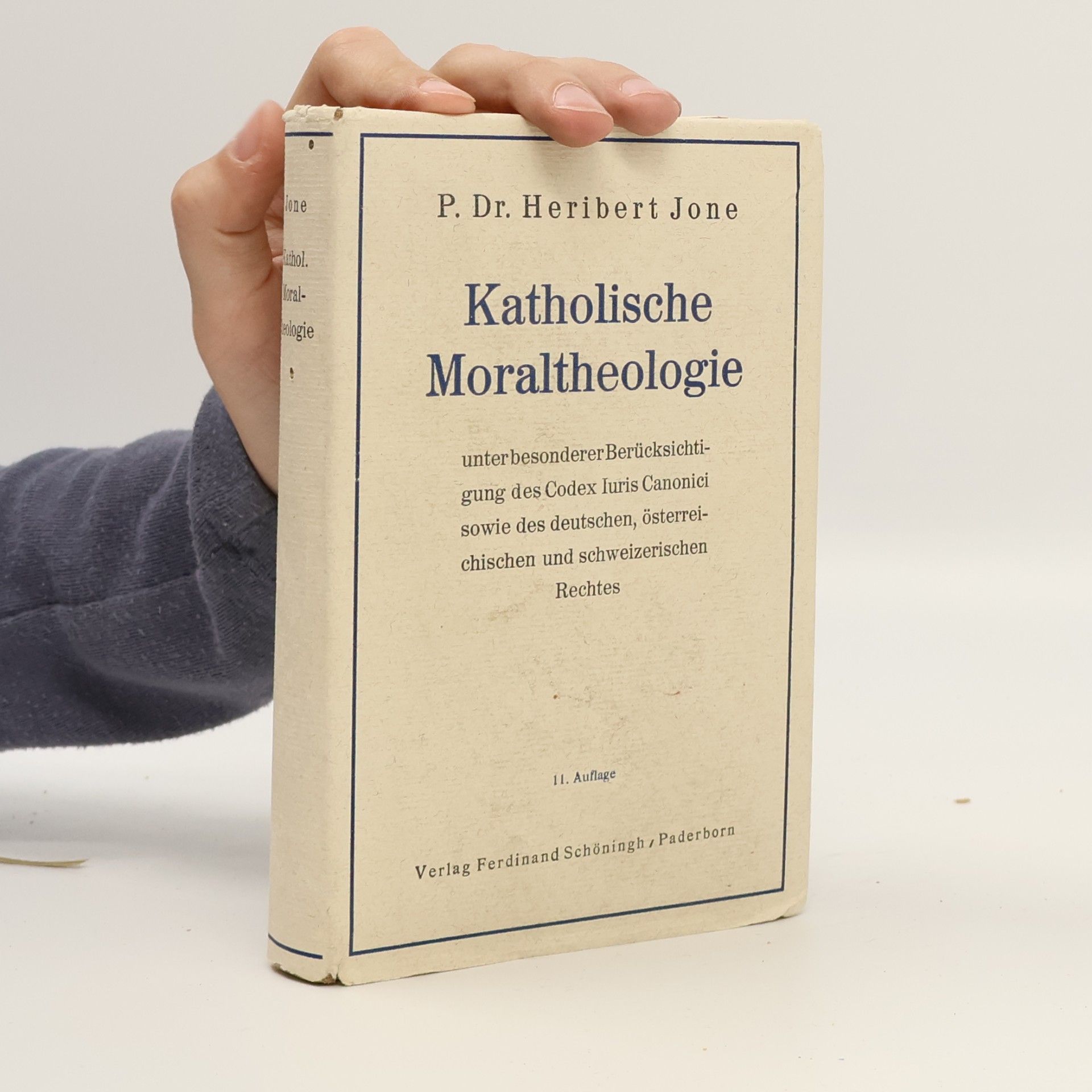 Heribert Jone Katholische Moraltheologie