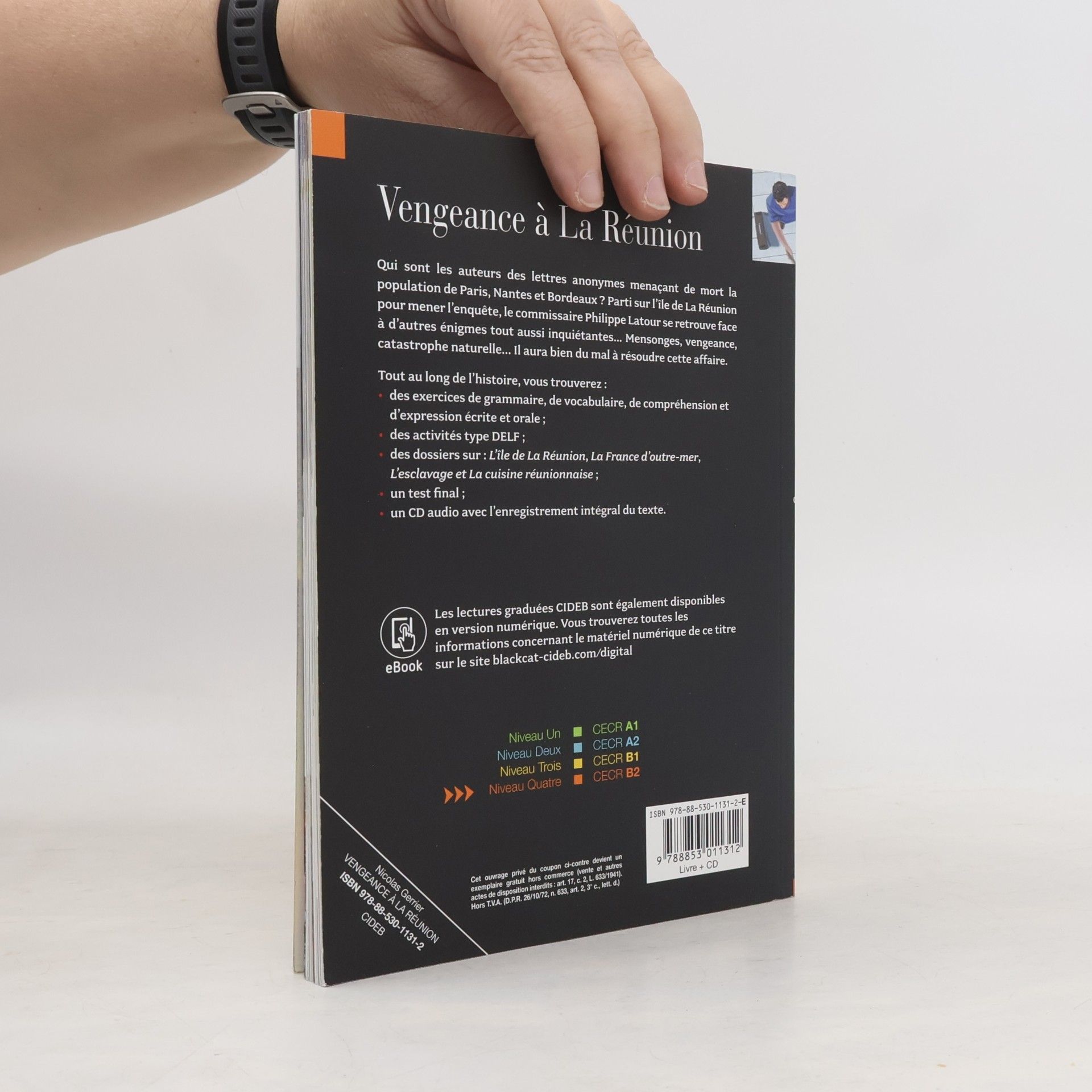 Nicolas Gerrier Lire et s'entraîner: Vengeance à la Réunion - Book & CD
