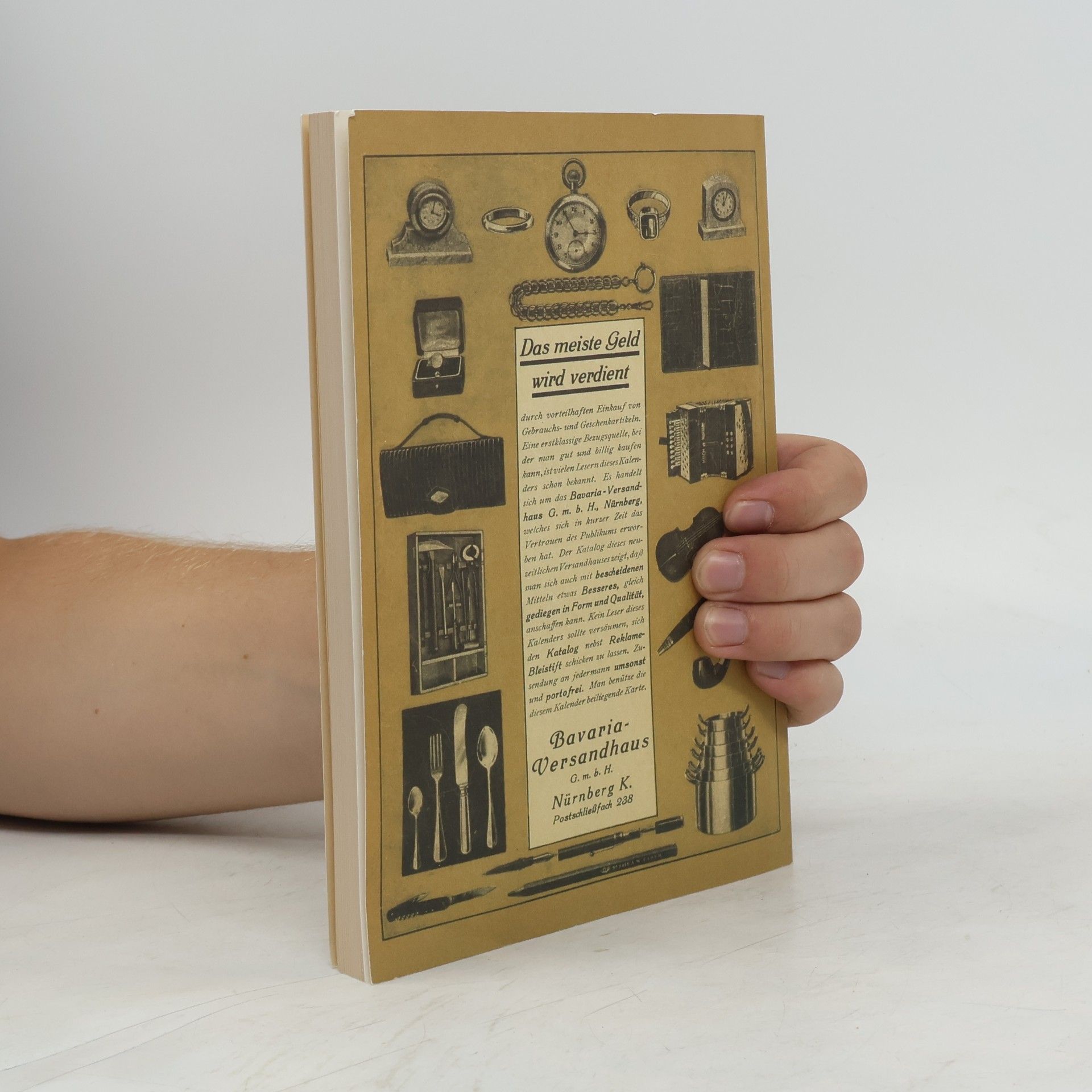 Pfarrer Ludwig Heumann Kalender für das Jahr 1926