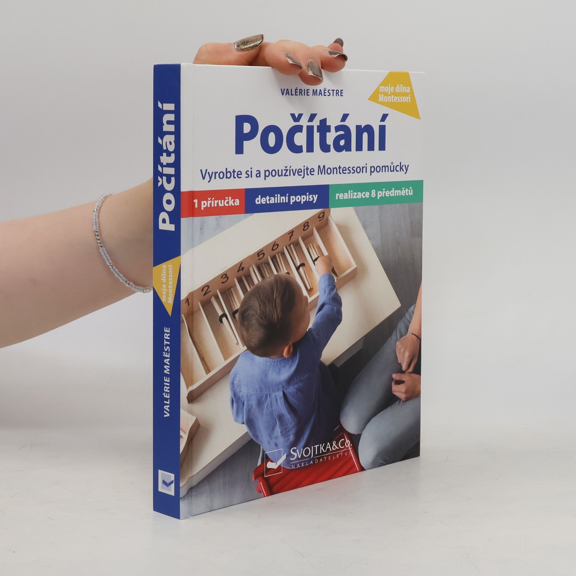 Valérie Maëstre Počítání : vyrobte si a používejte Montessori pomůcky