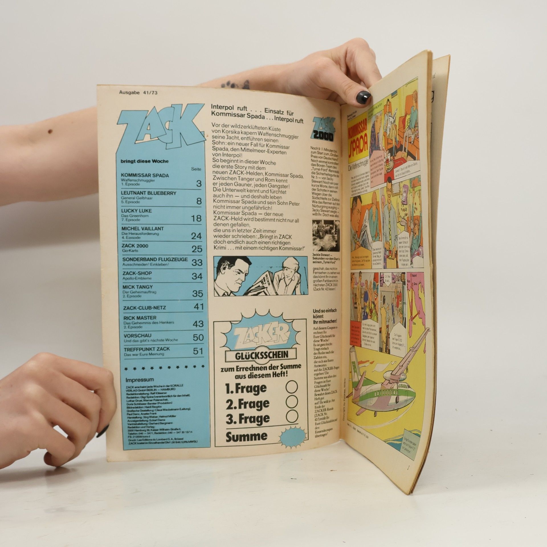 Autores varios Zack 41/1973