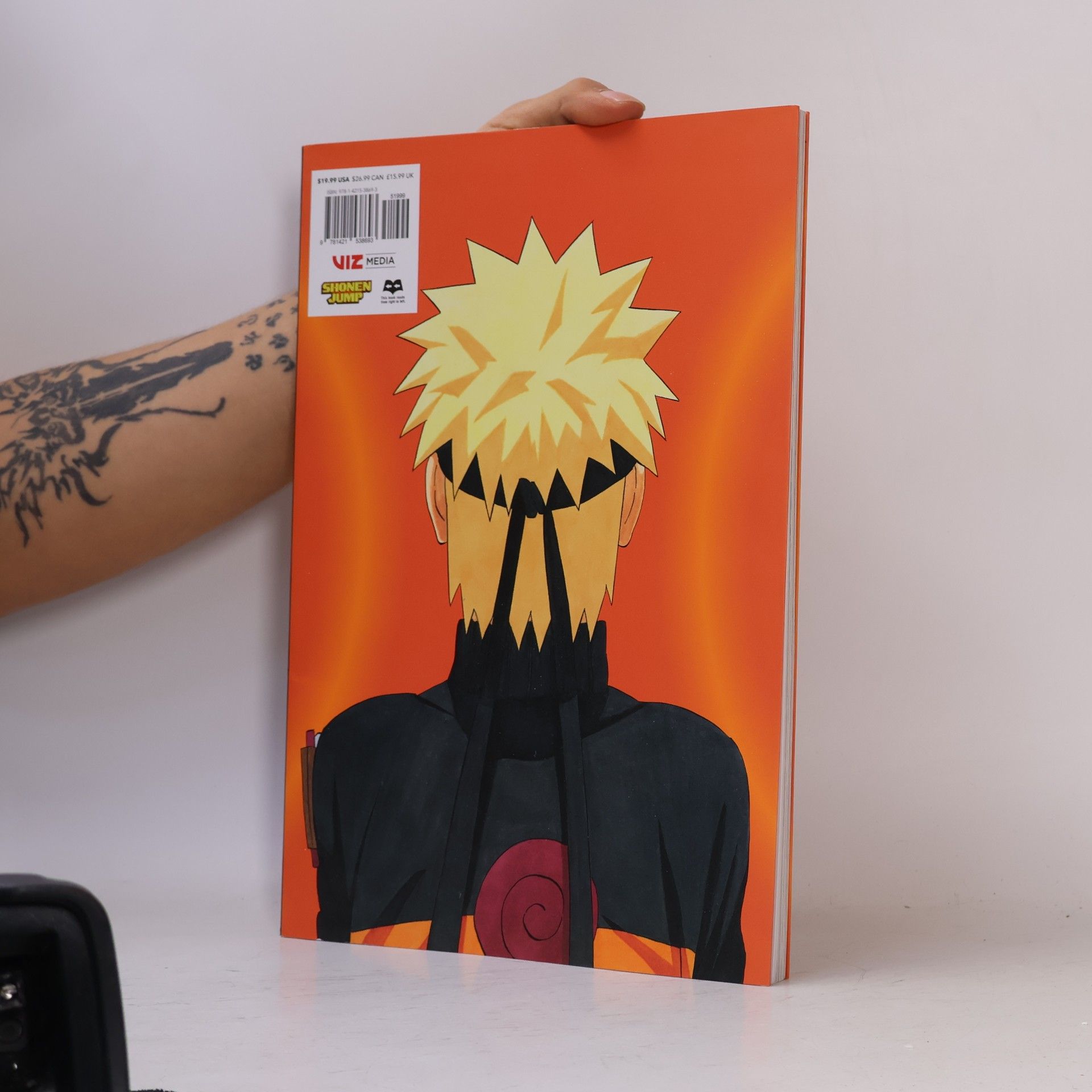 Masaši Kišimoto Naruto Illustration Book