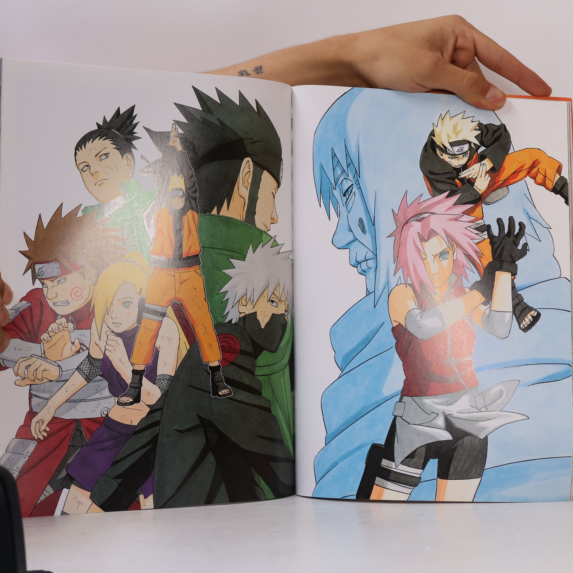 Masaši Kišimoto Naruto Illustration Book