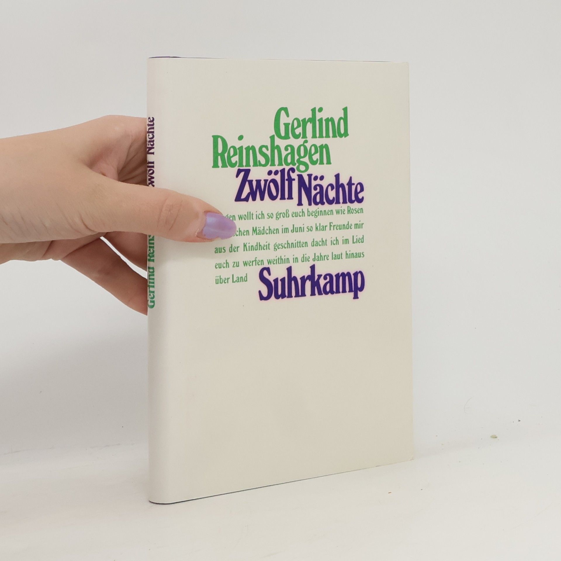 Gerlind Reinshagen Zwölf Nächte