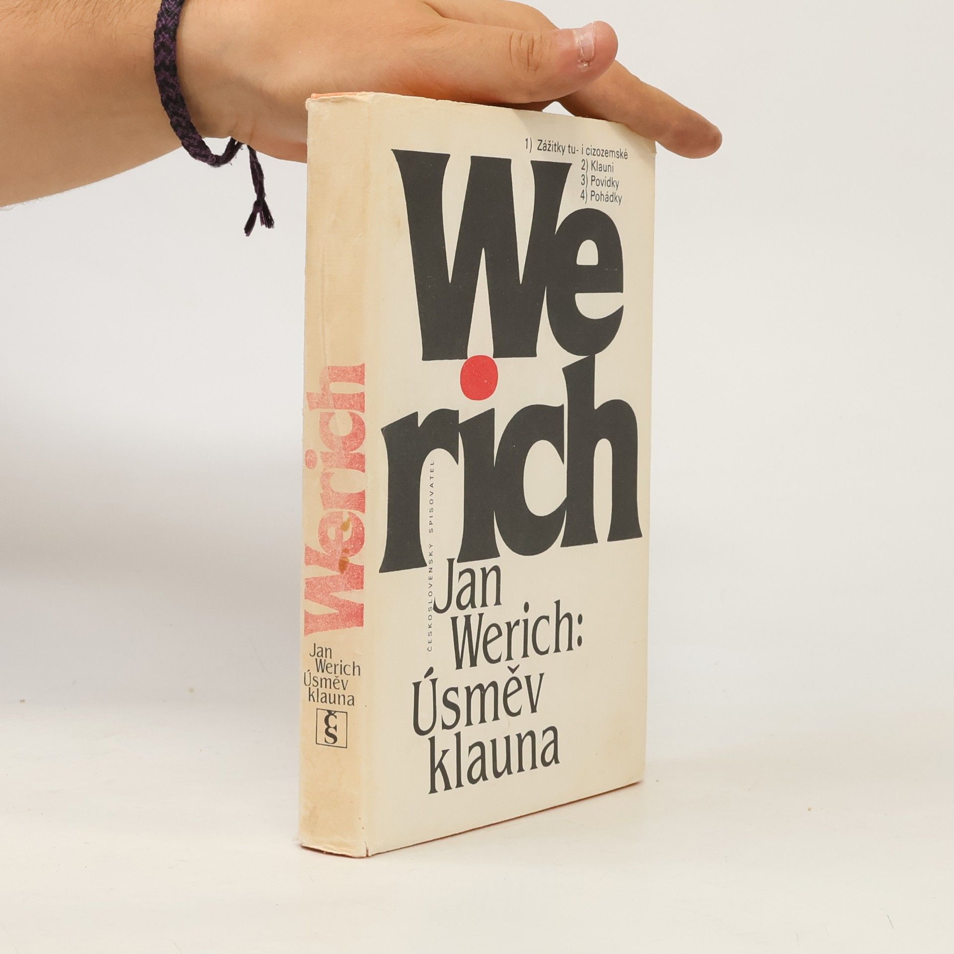 Jan Werich Úsměv klauna