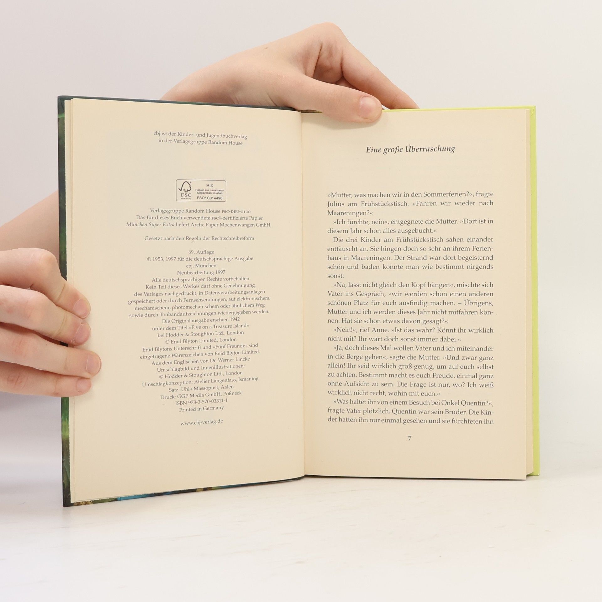 Enid Blyton Fünf Freunde erforschen die Schatzinsel