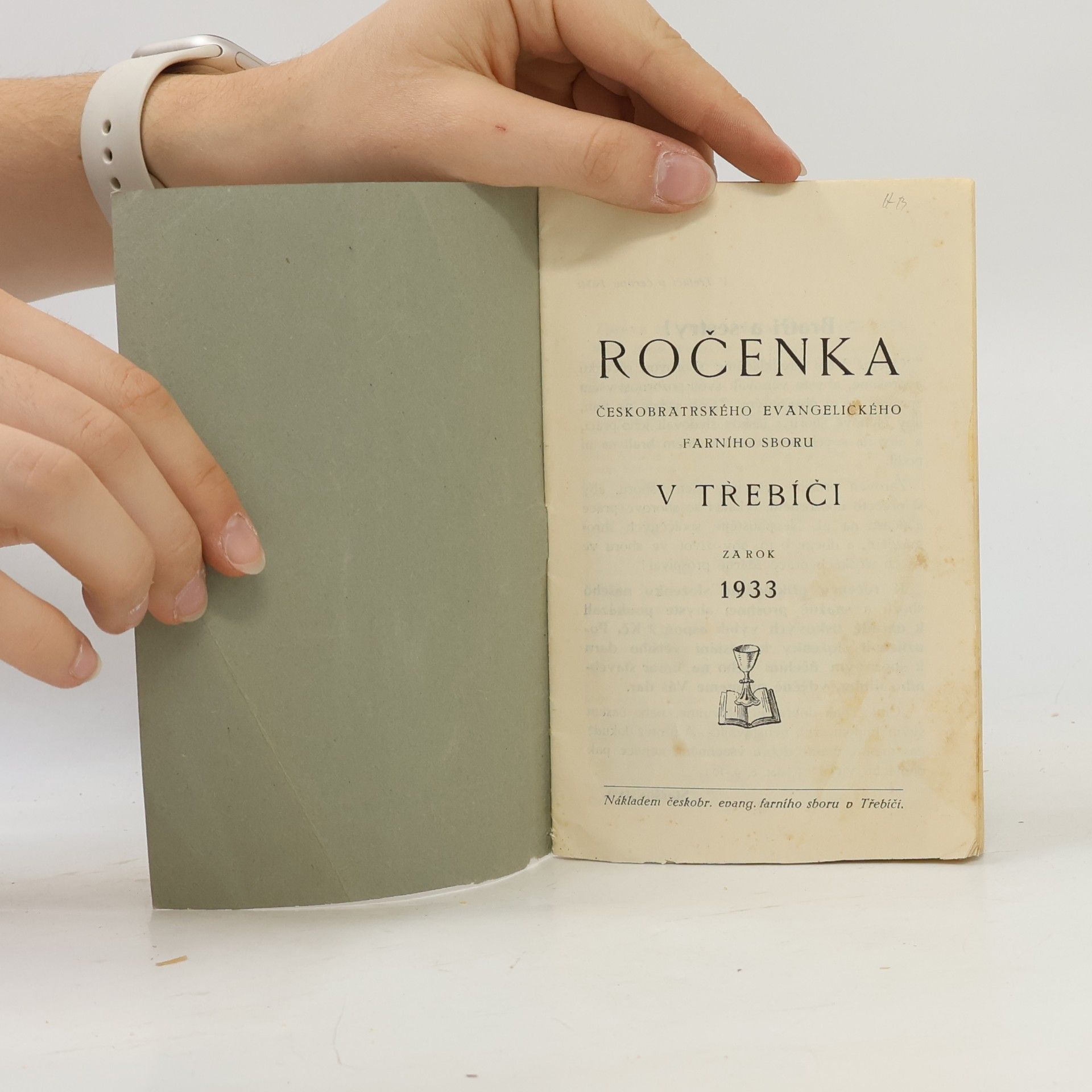 Kolektiv autorů Ročenka Českobratrského evangelického farního sboru v Třebíči