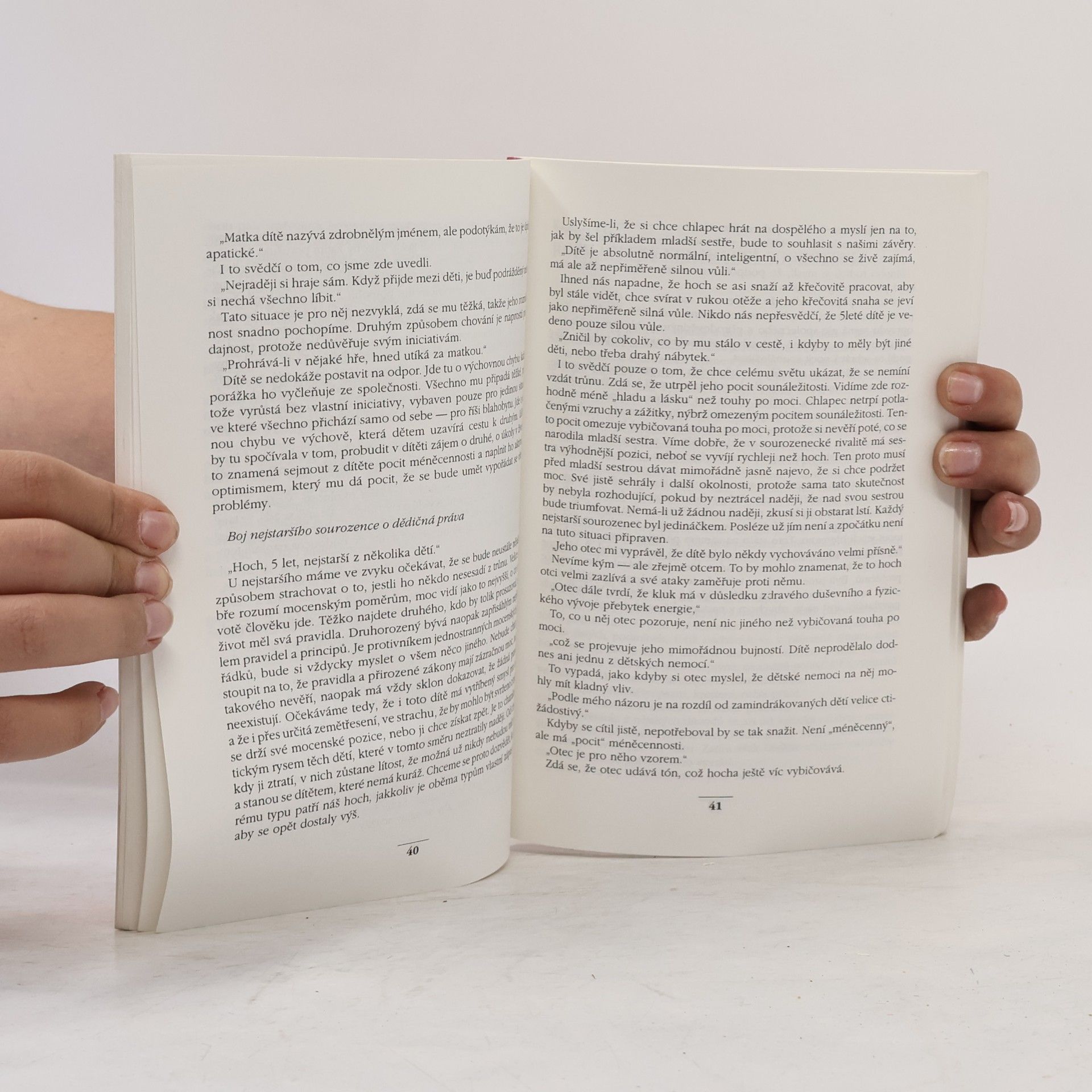 Alfred Adler Psychologie dětí : Děti s výchovnými problémy