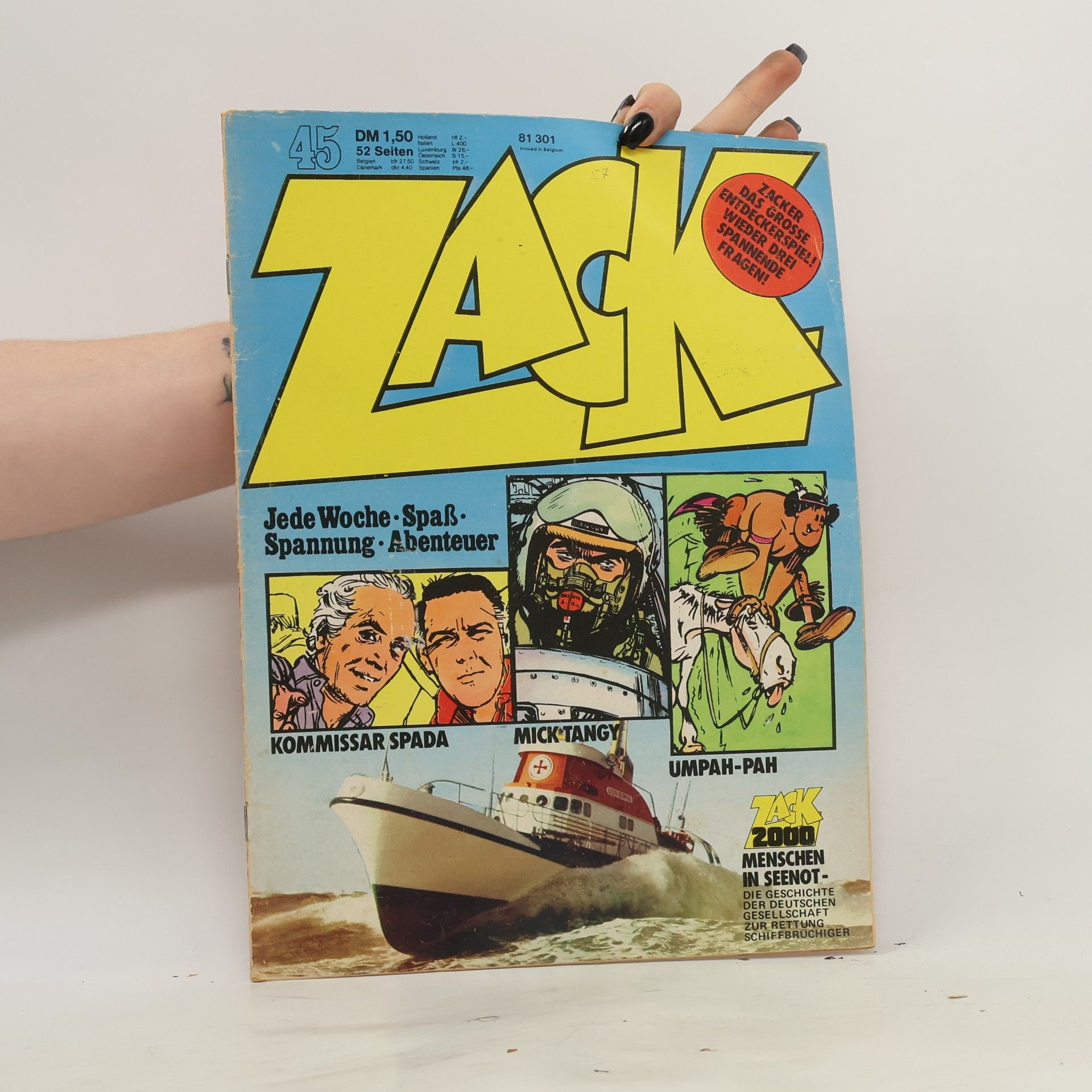 Autorenkollektiv Zack 45.Jede Woche. Spaß. Spannung. Abenteuer
