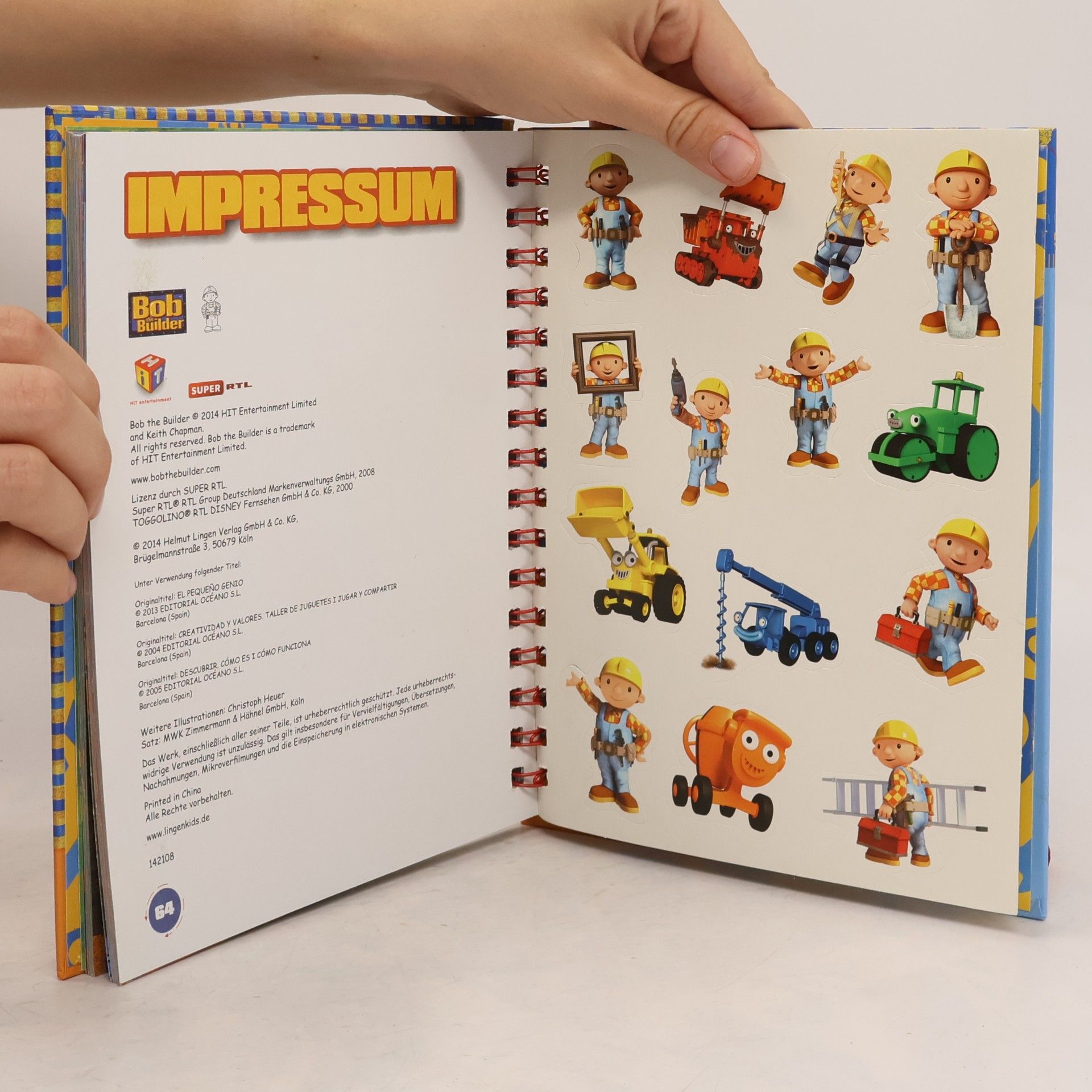Autorenkollektiv Bob der Baumeister Bunte Bastelideen