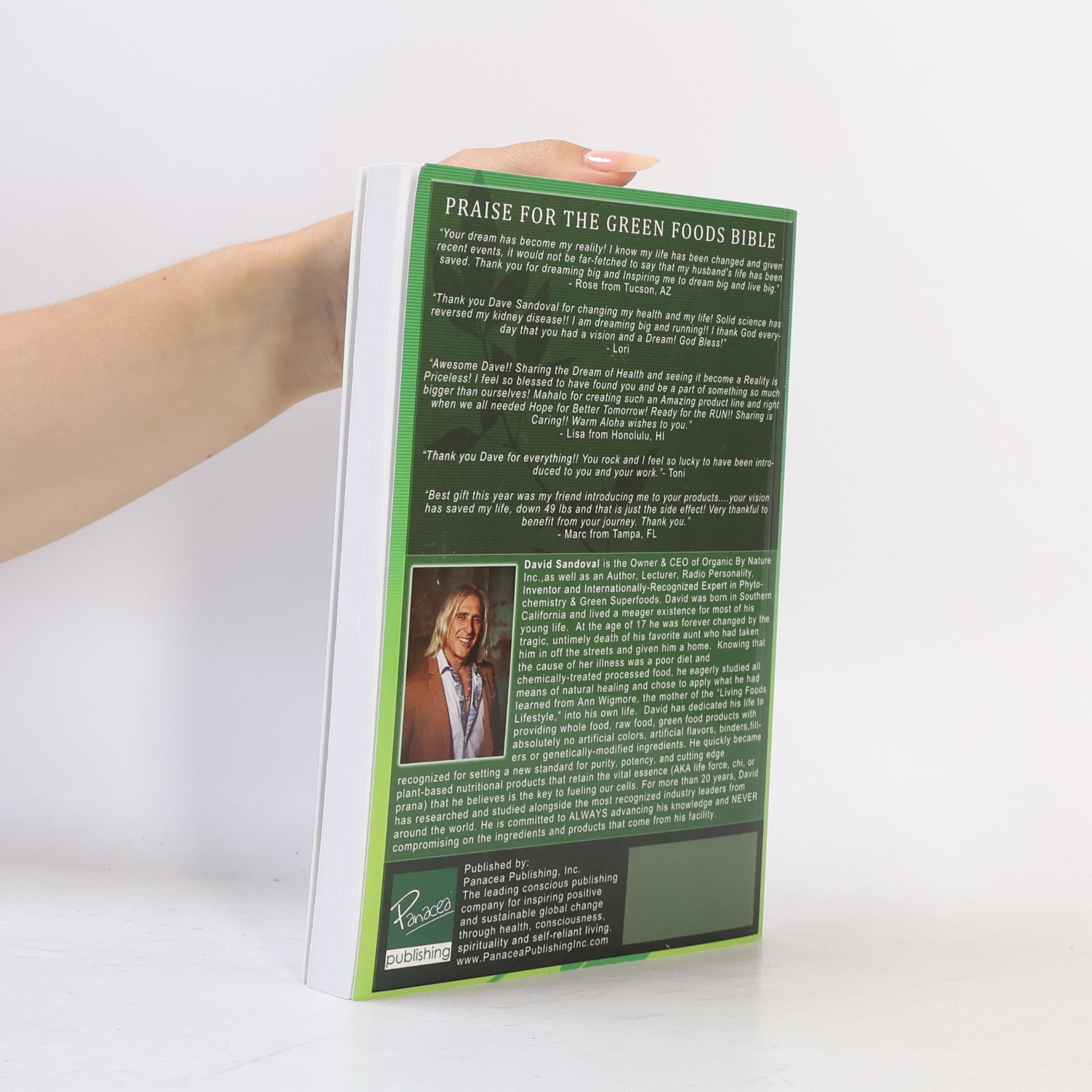David Sandoval The Green Foods Bible