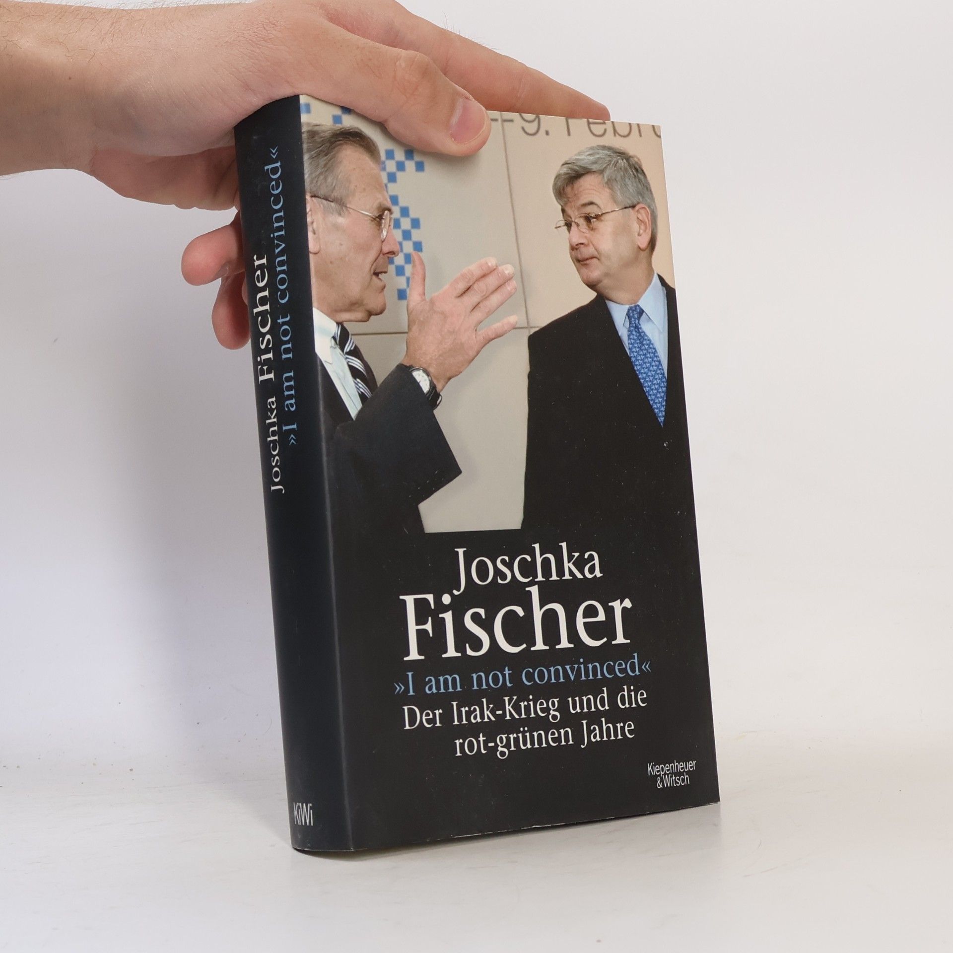 Joschka Fischer I am not convinced