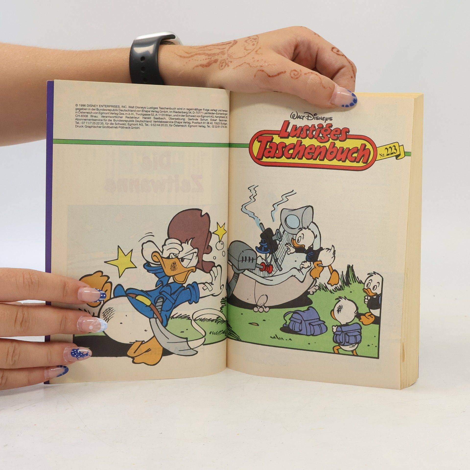 Walt Disney Lustiges Taschenbuch 223. Die Zeitwanne