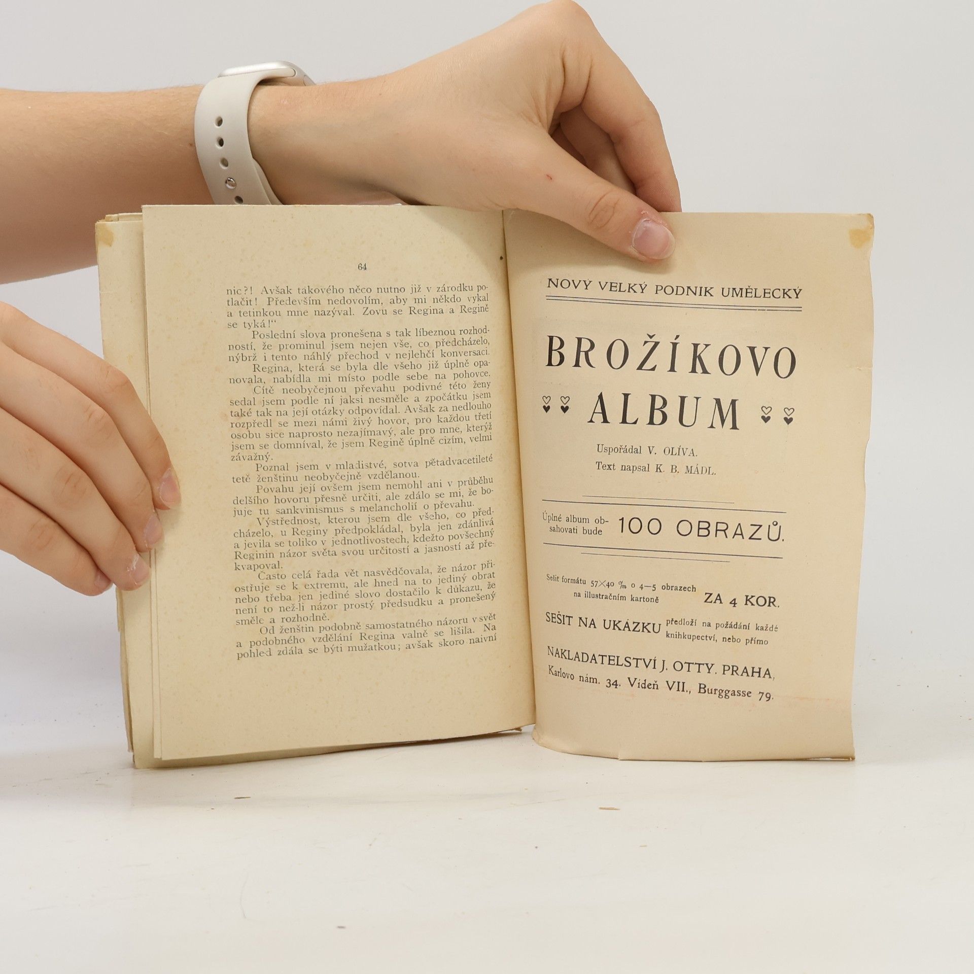 Jakub Arbes Sebrané spisy I. Romanetta. Svazek I. Sešit 2
