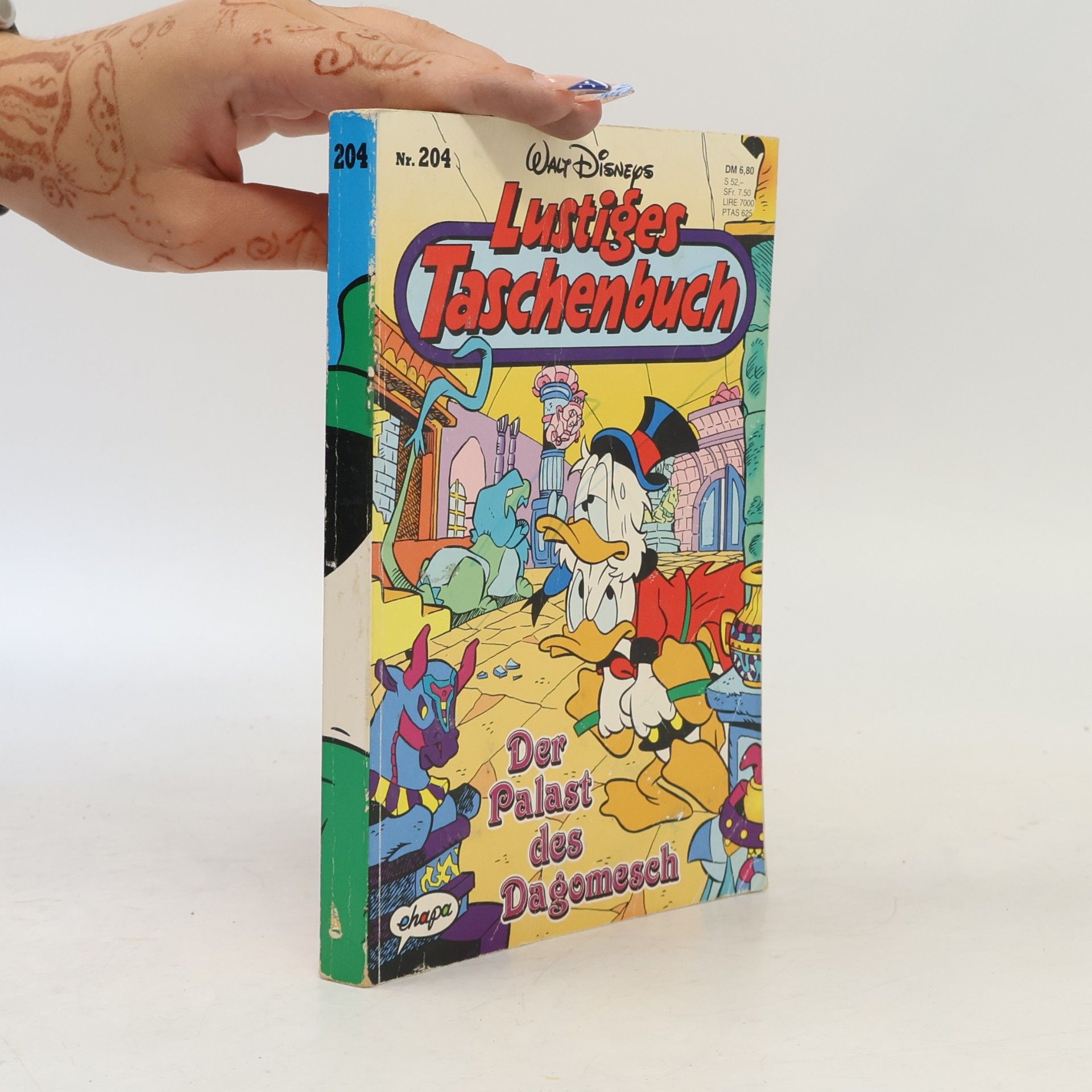Walt Disney Lustiges Taschenbuch 204: Der Palast des Dagomesch