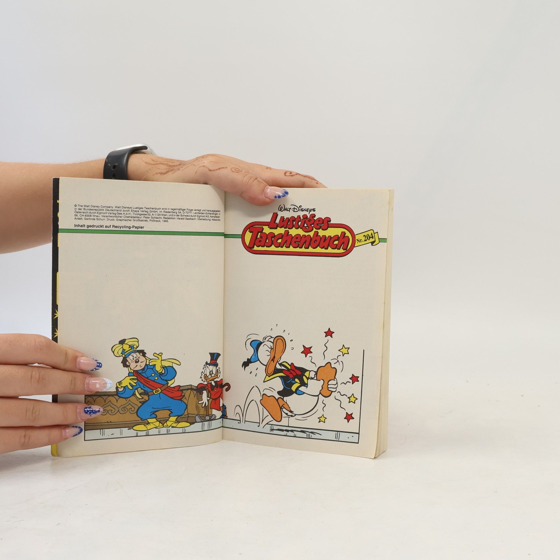 Walt Disney Lustiges Taschenbuch 204: Der Palast des Dagomesch
