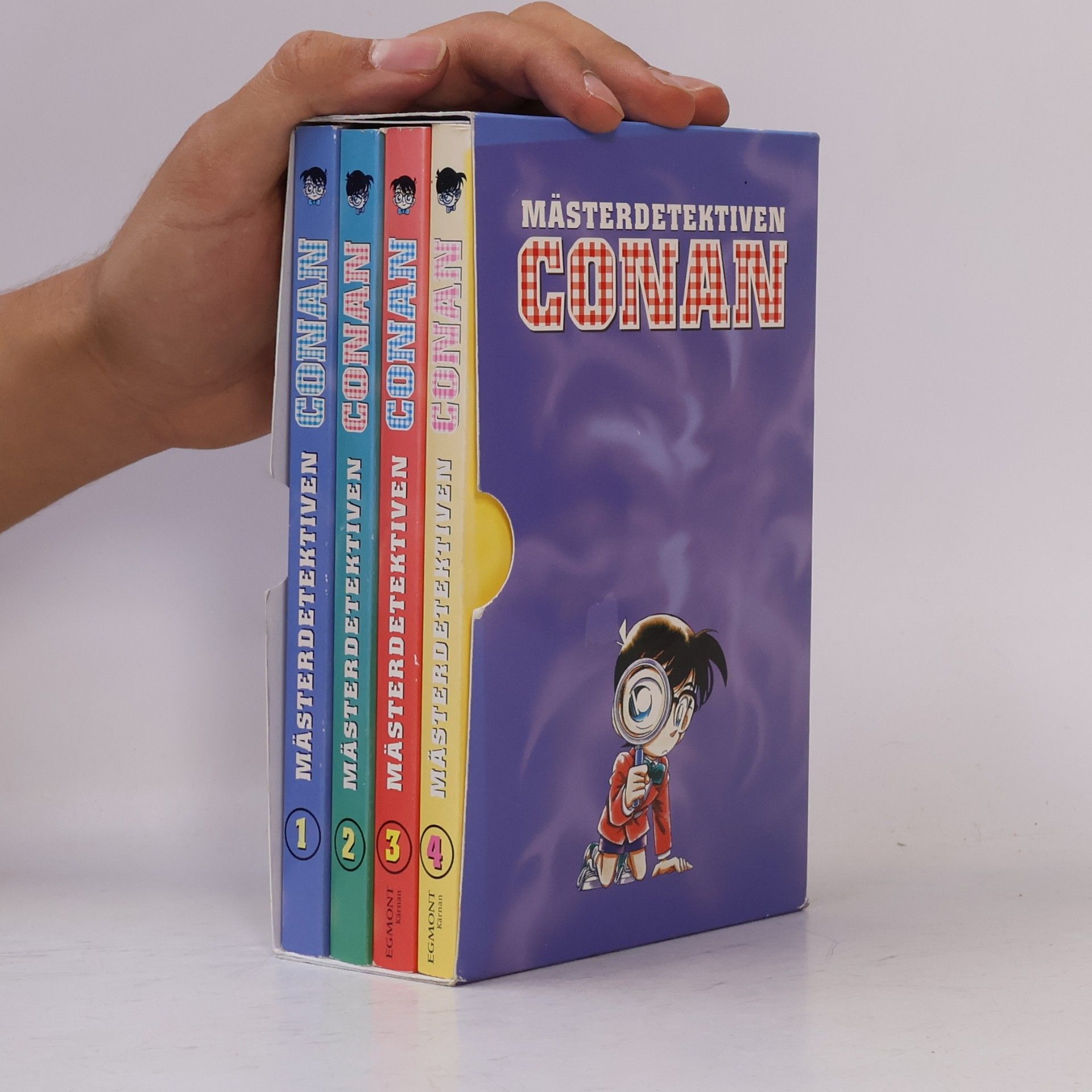 Gosho Aoyma Mästerdetektiven Conan 1-4