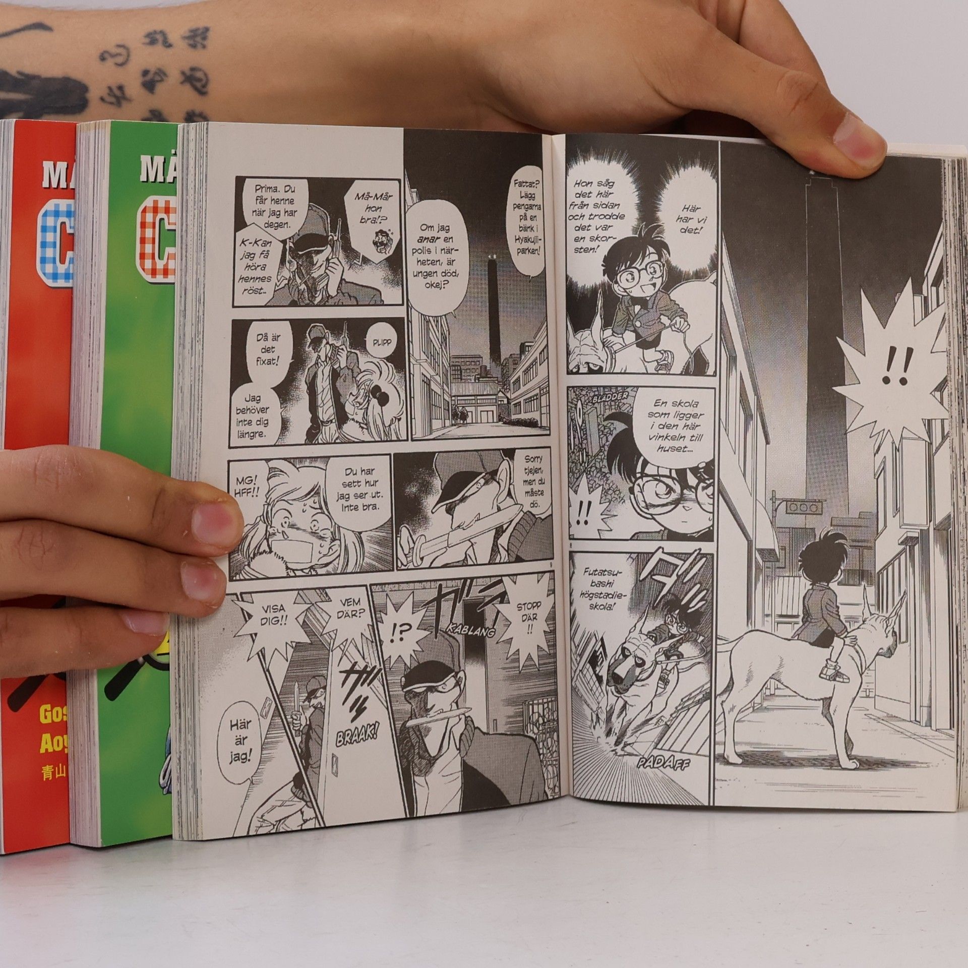 Gosho Aoyma Mästerdetektiven Conan 1-4
