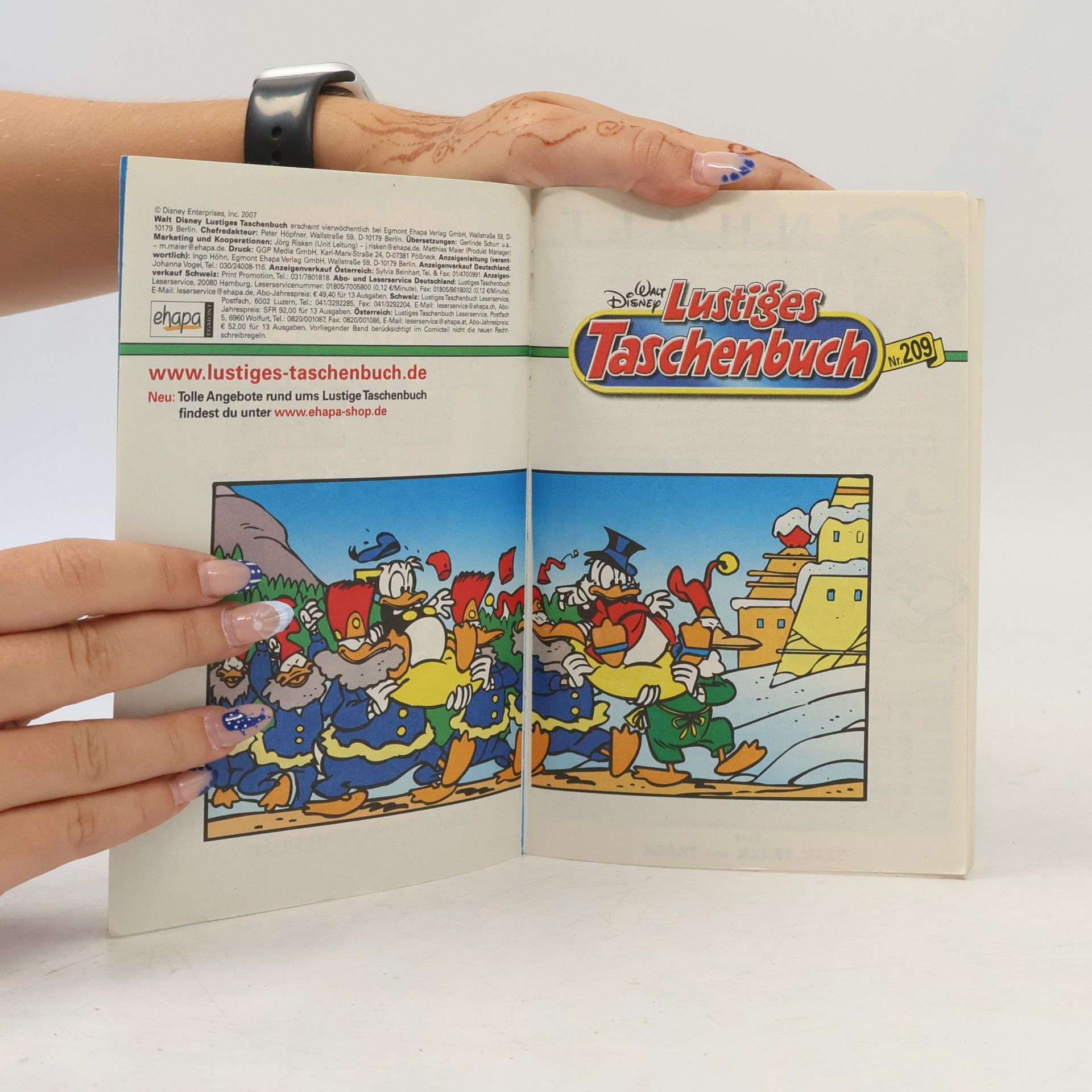 Walt Disney Lustiges Taschenbuch 209