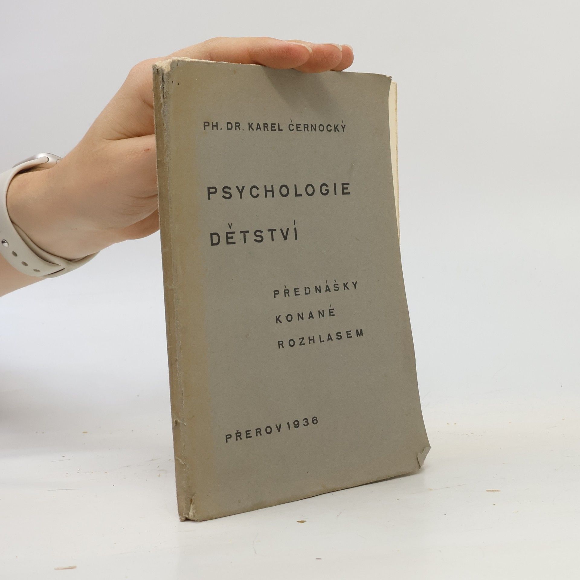 Karel Černocký Psychologie dětství