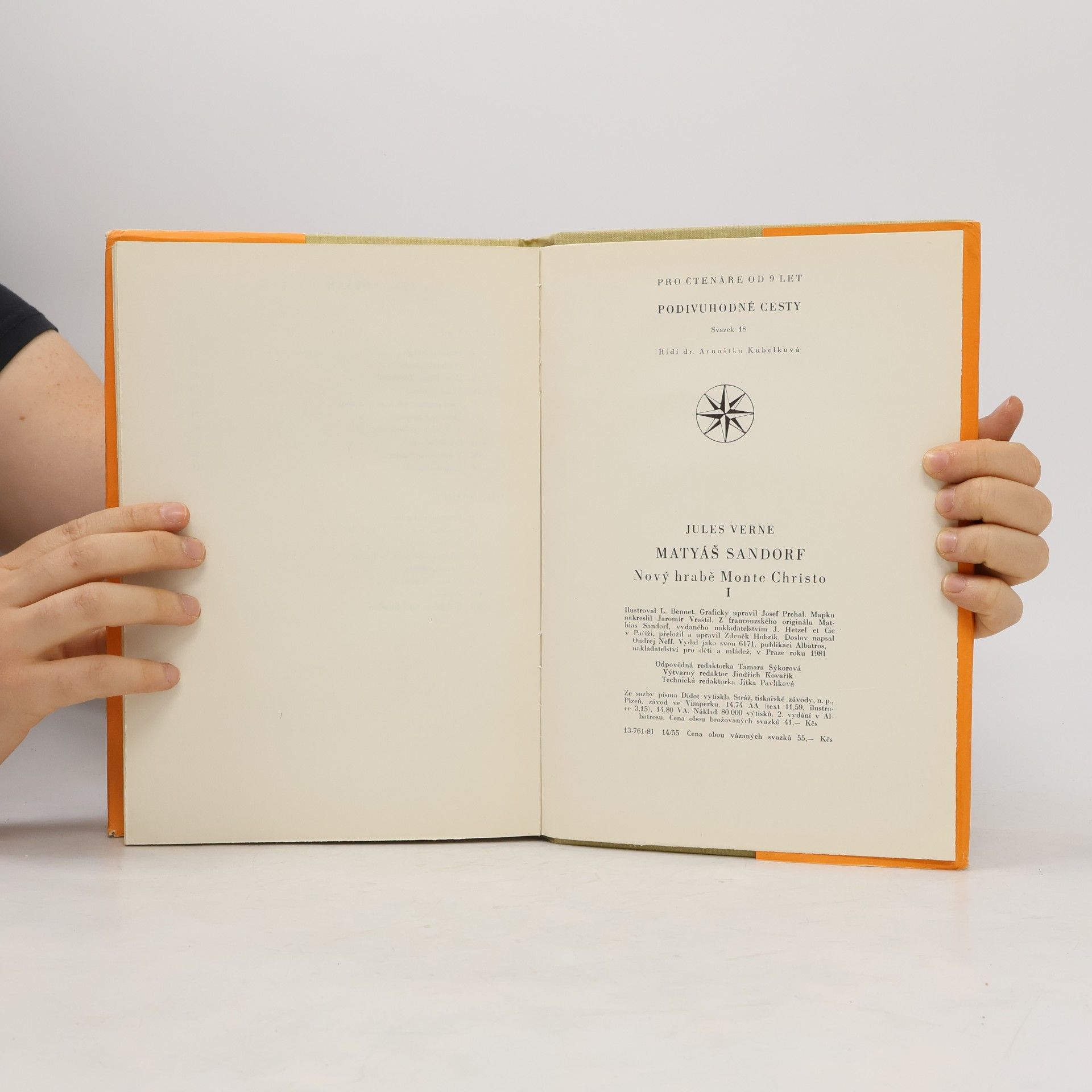 Jules Verne Matyáš Sandorf. Nový hrabě Monte Christo I.
