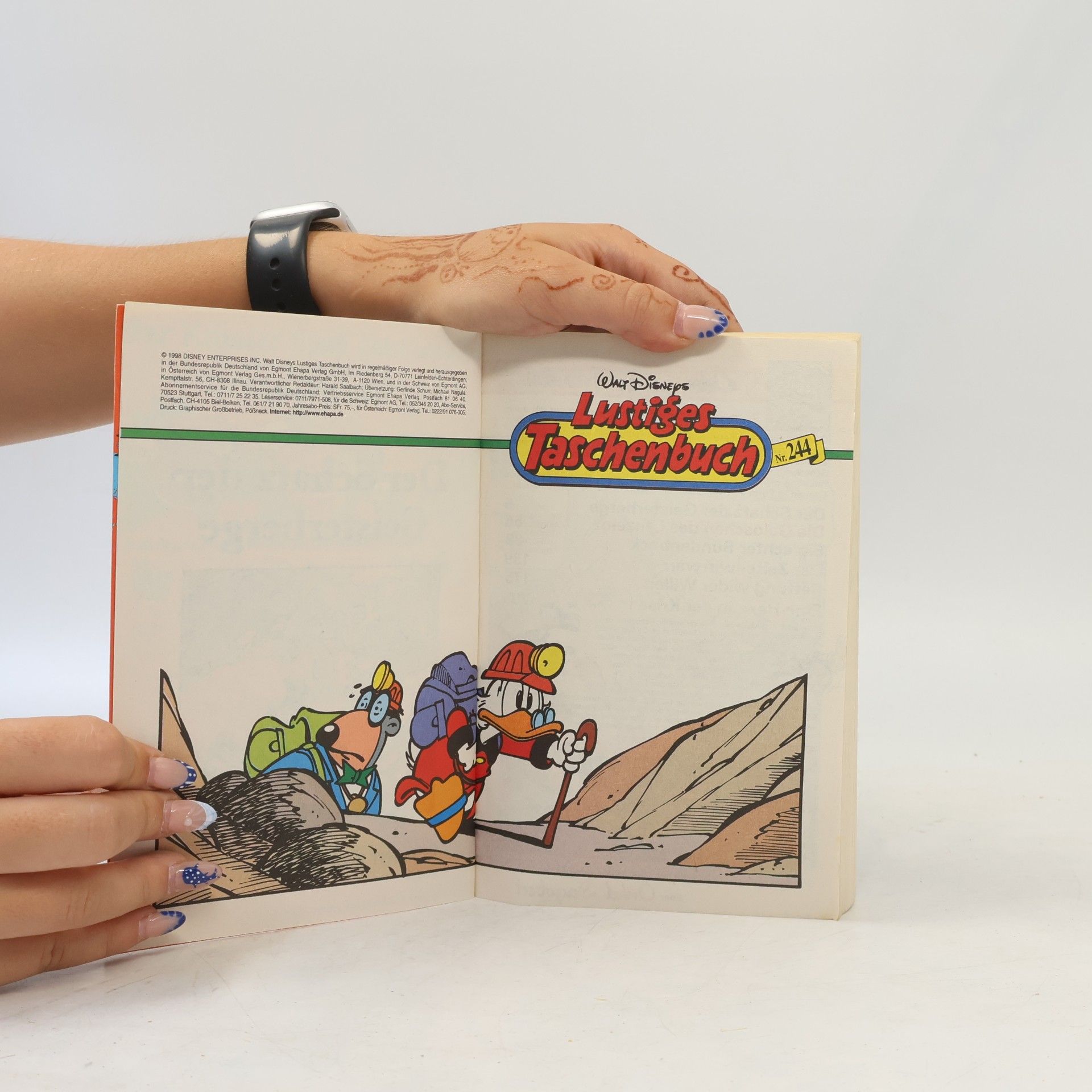 Walt Disney Lustiges Taschenbuch 244