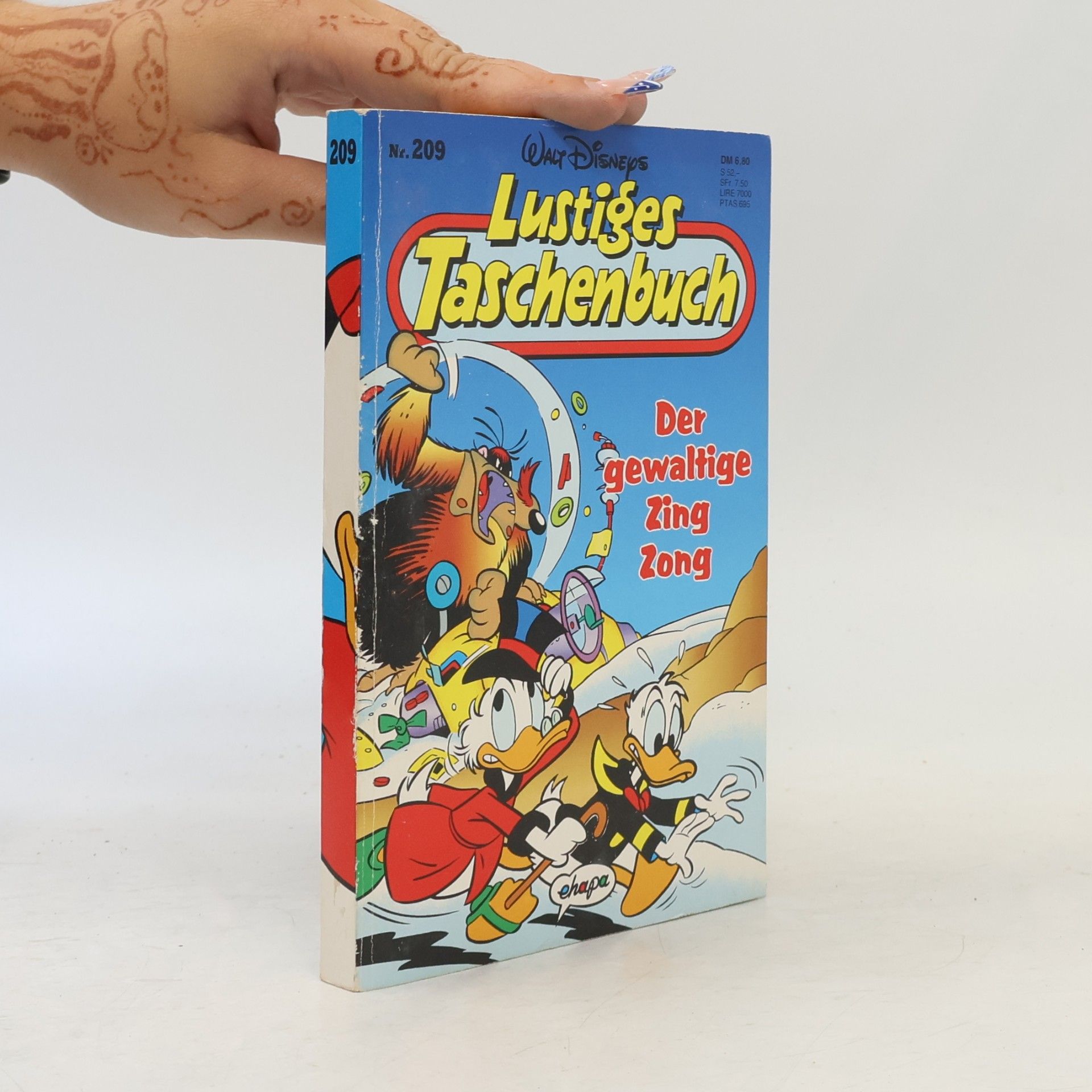 Walt Disney Lustiges Taschenbuch 209. Der Gewaltige Zing Zong