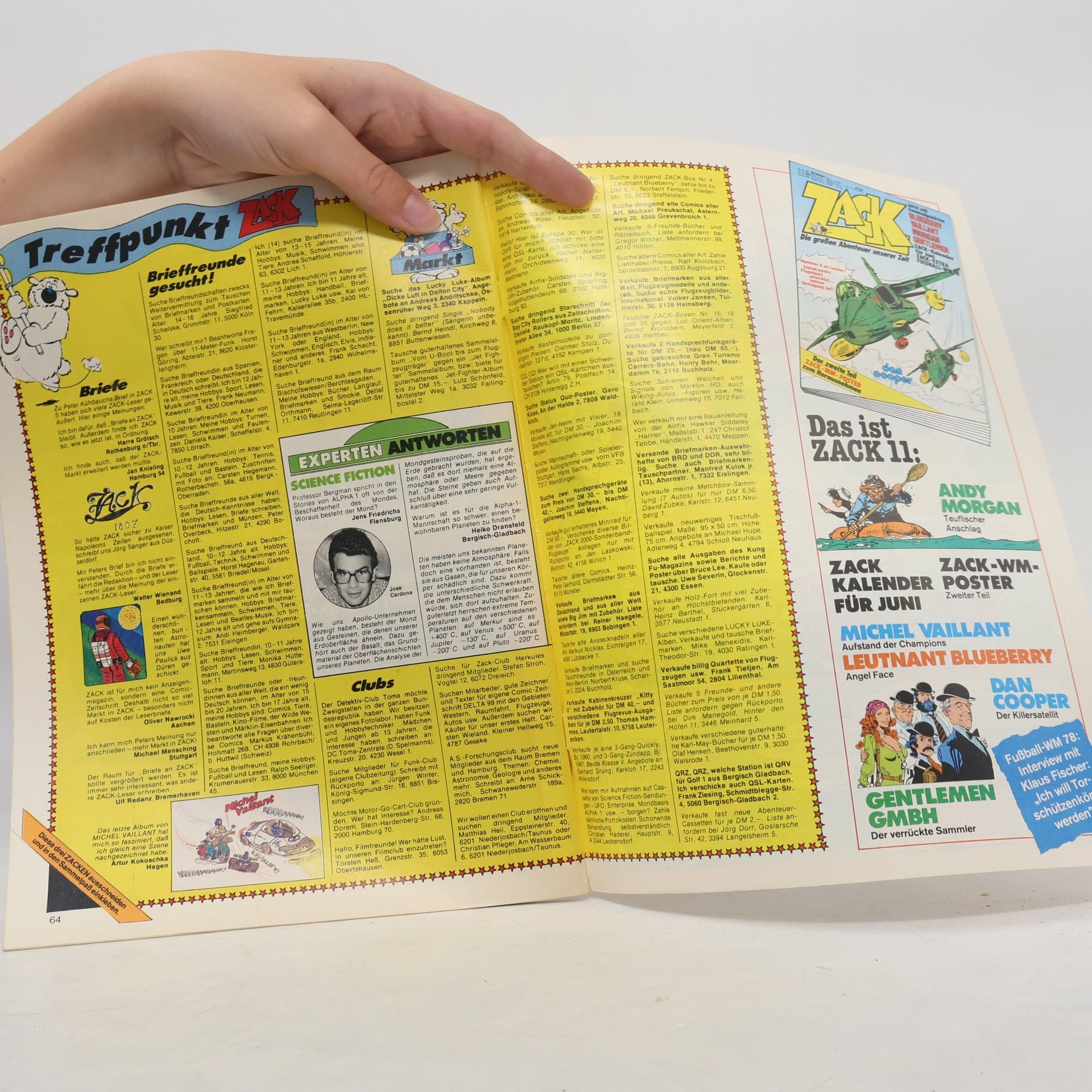 Collectif d'auteurs Zack 10/1978