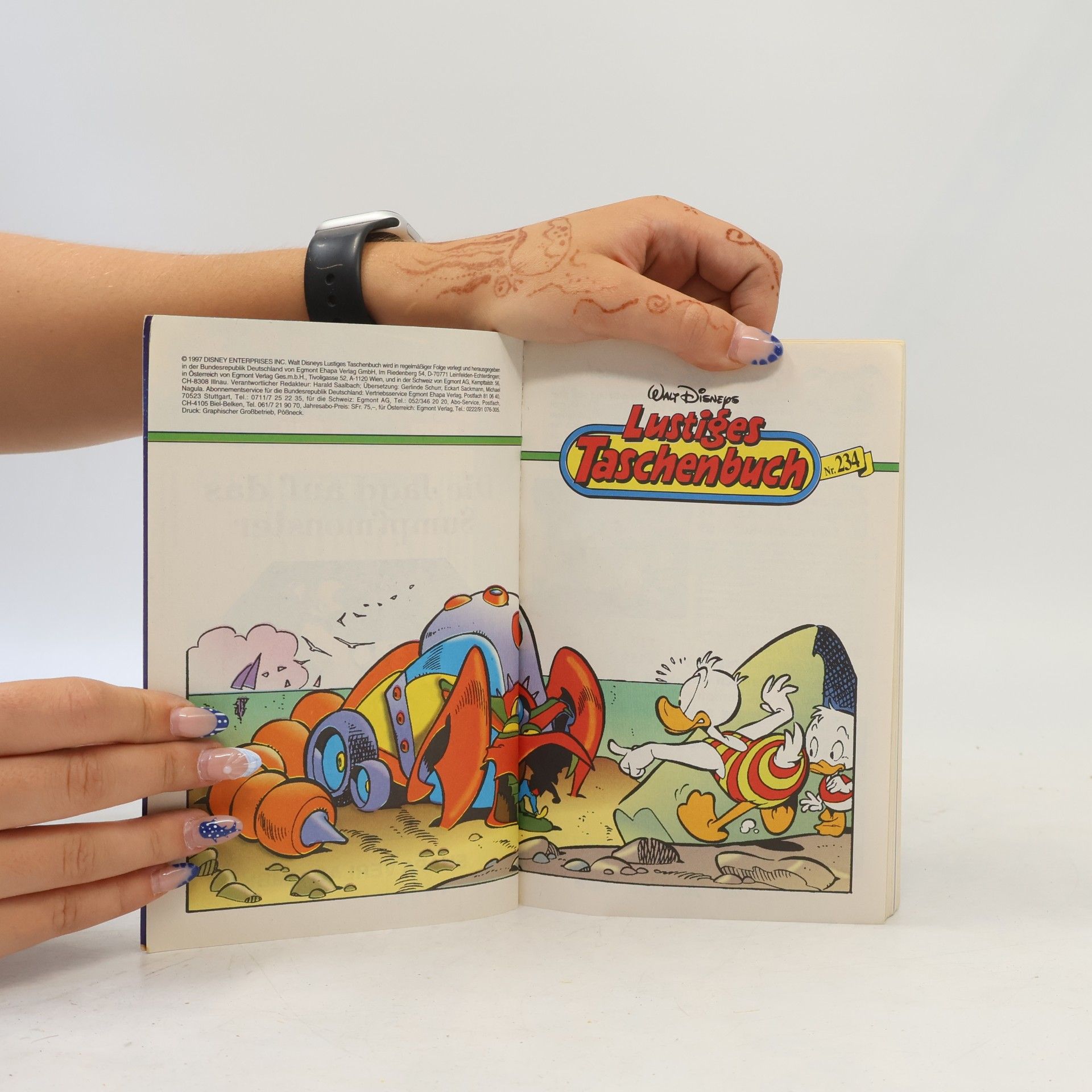 Walt Disney Lustiges Taschenbuch 234. Die Jagd nach dem Sumpfmonster
