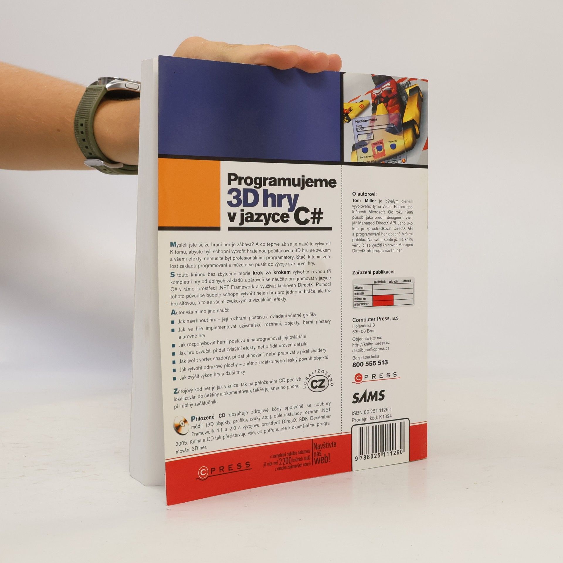Tom Miller Programujeme 3D hry v jazyce C#