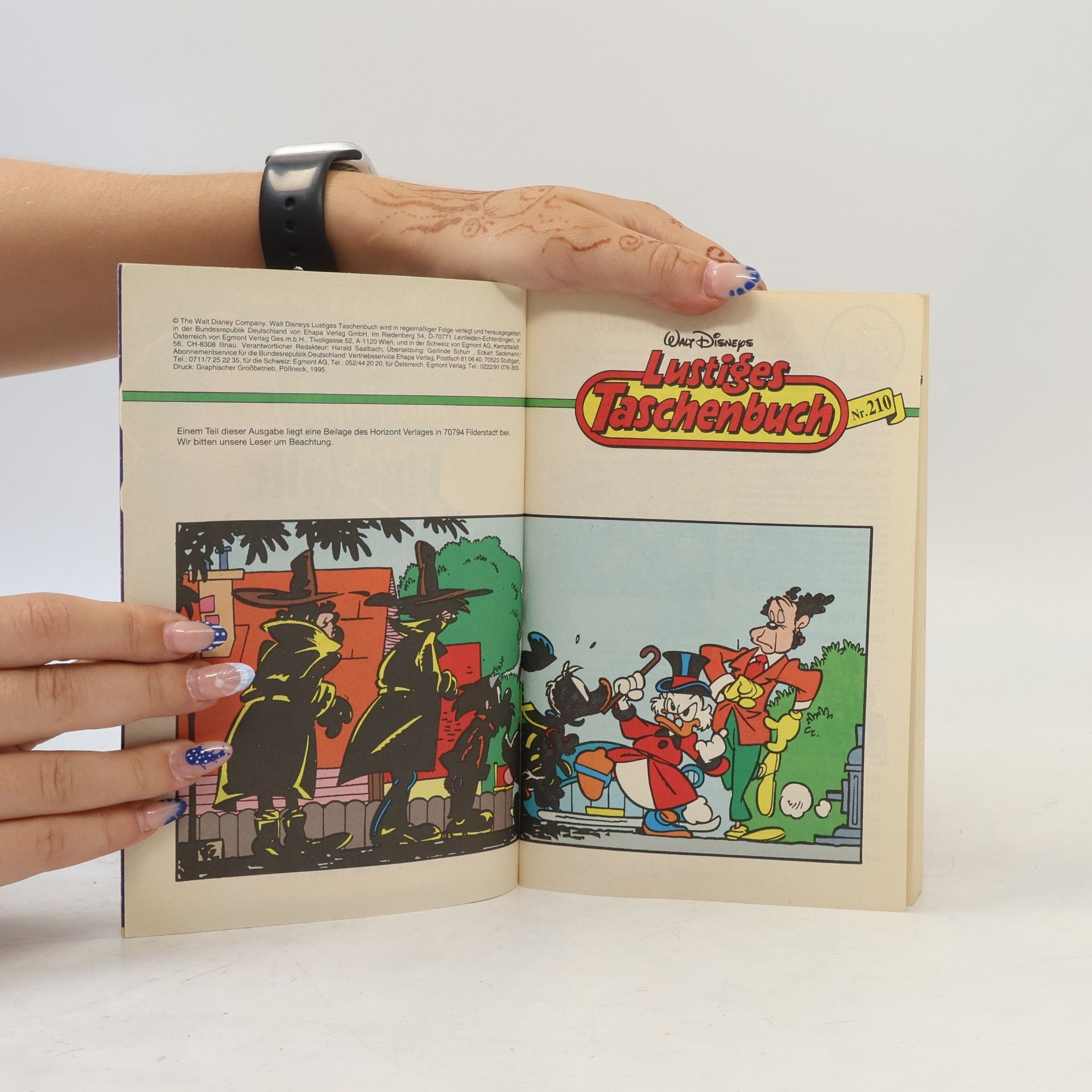 Walt Disney Lustiges Taschenbuch 210