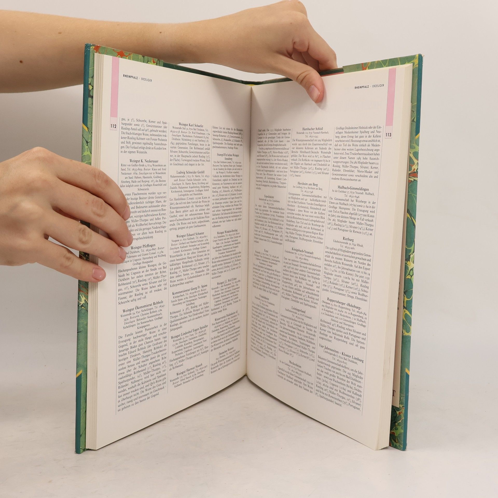 Hugh Johnson Atlas der deutschen Weine. Lagen, Produzenten, Weinstrassen