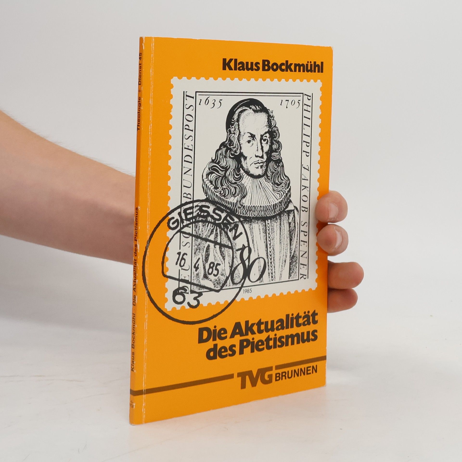 Klaus Bockmühl Die Aktualität des Pietismus