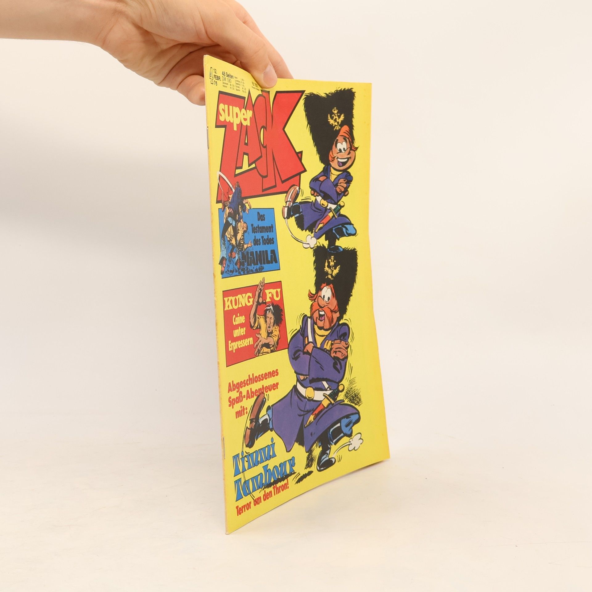 Autores varios Super Zack 4/1976