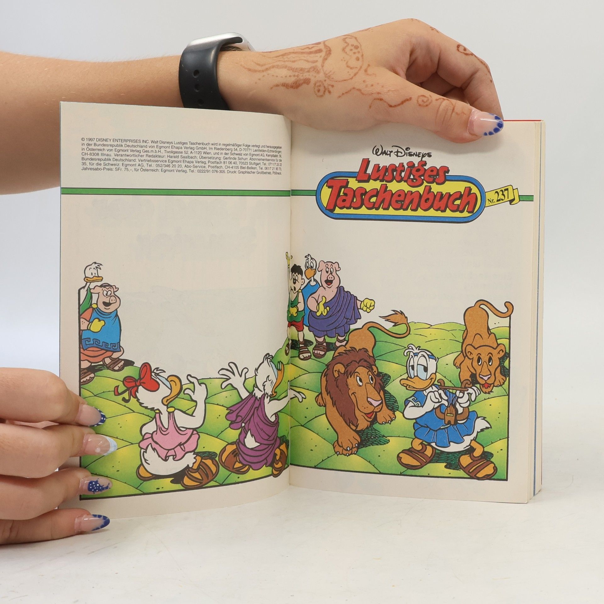 Walt Disney Lustiges Taschenbuch 237. Im Land der Saurier