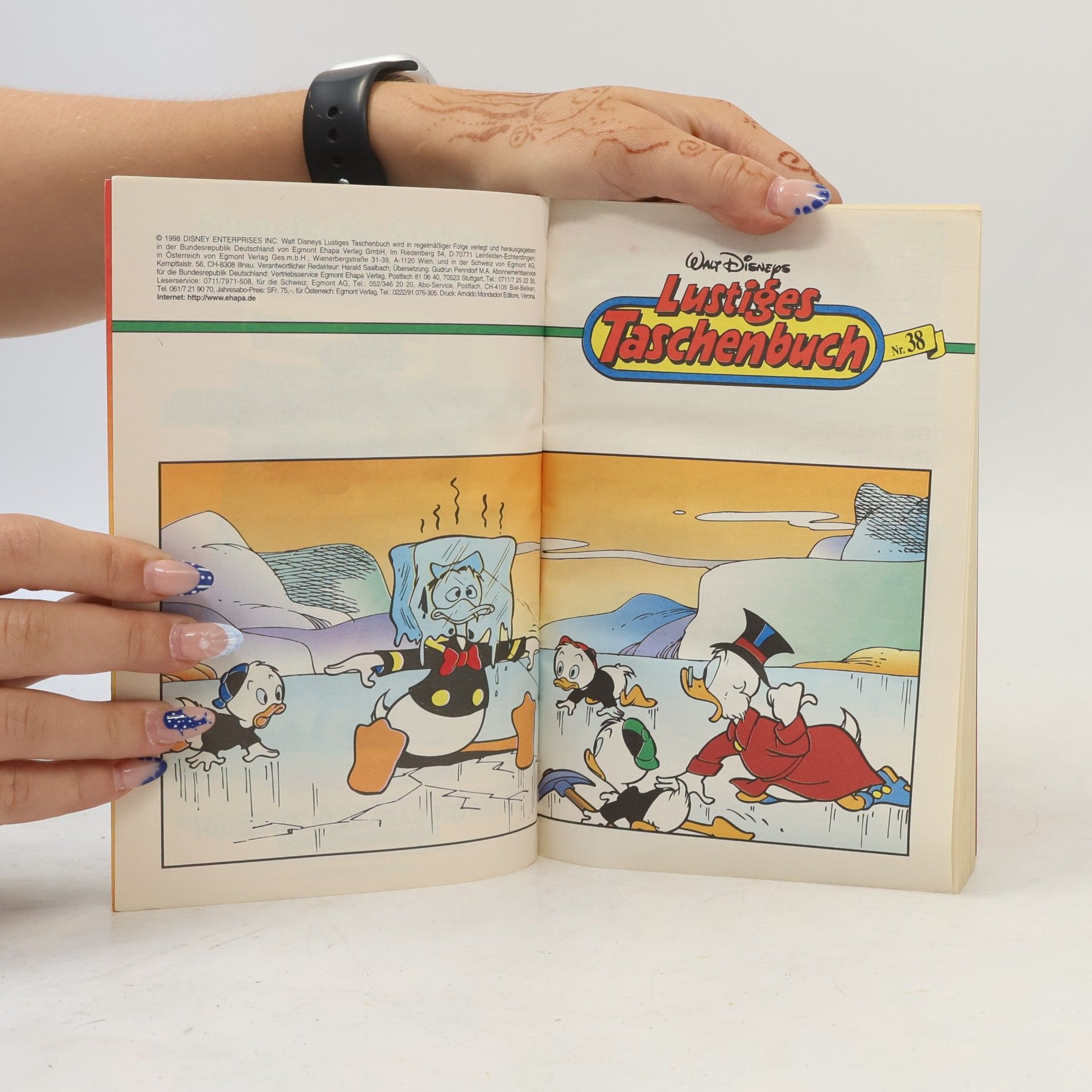 Walt Disney Lustiges Taschenbuch Nr. 38. Die durchsichtigen Berge