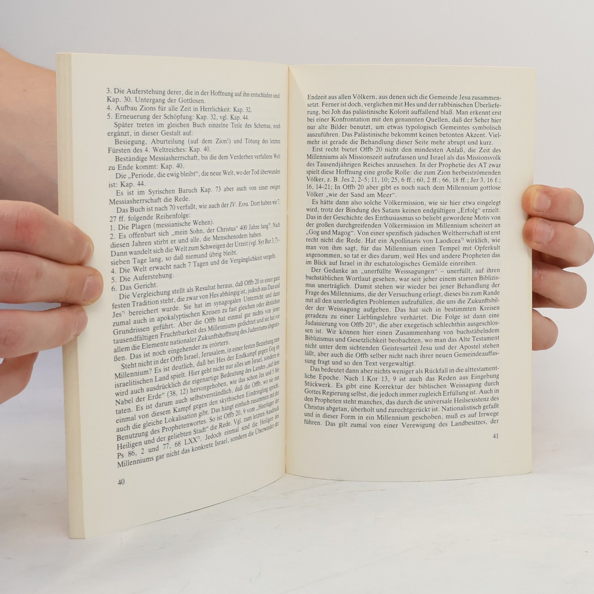 Gottlob Schrenk Theologie + Dienst - 39: Die Weissagung über Israel im Neuen Testament