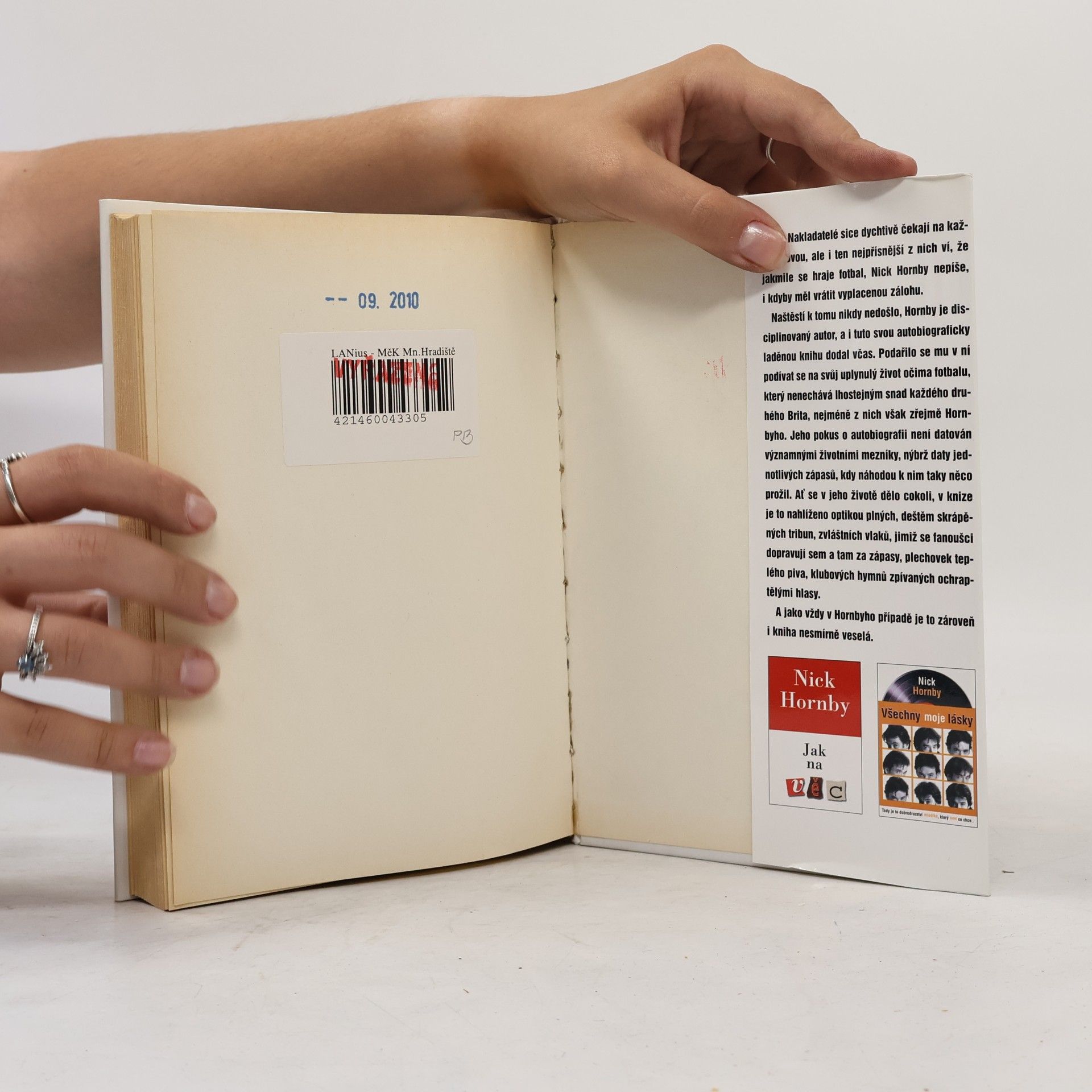 Nick Hornby Fotbalová horečka