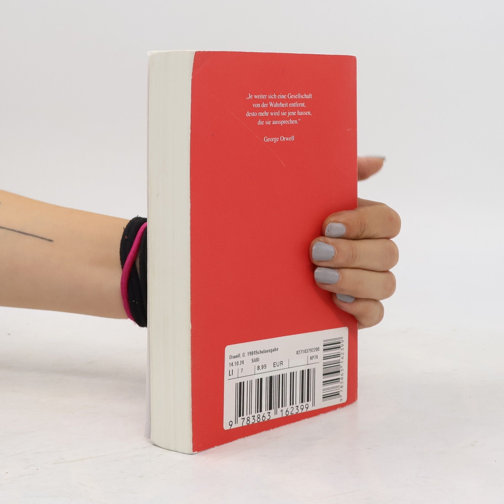 George Orwell 1984. Bearbeitete Schulausgabe