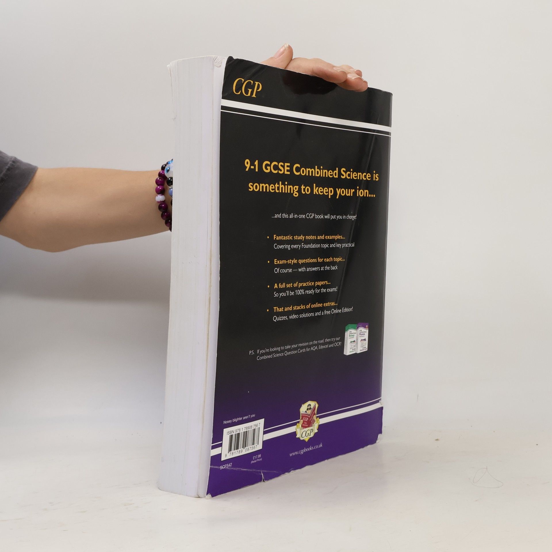 CGP Books GCSE Combined Science Foundation Complete Revision & Practice w/ Online Ed, Videos & Quizzes