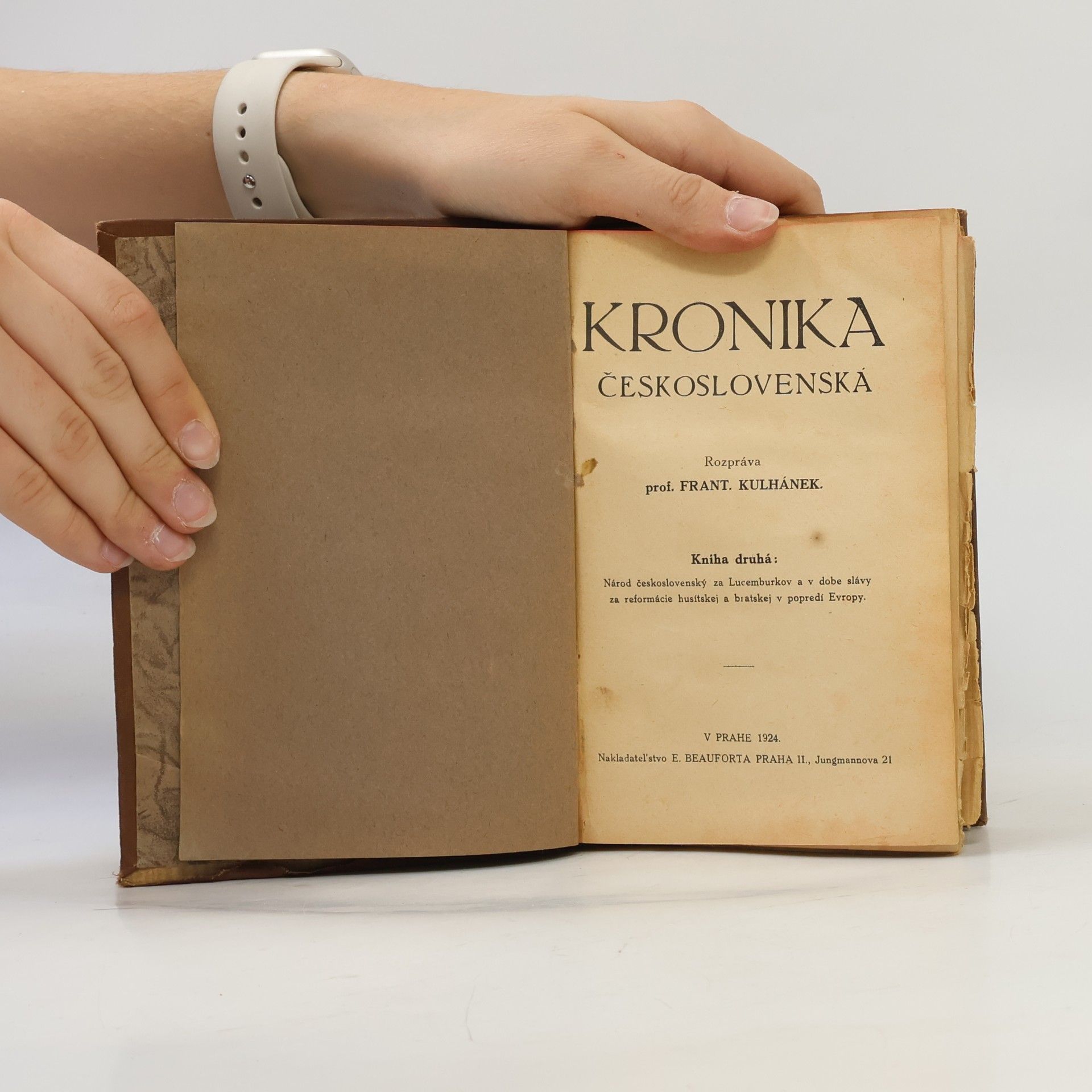 František Kulhánek Kronika československá