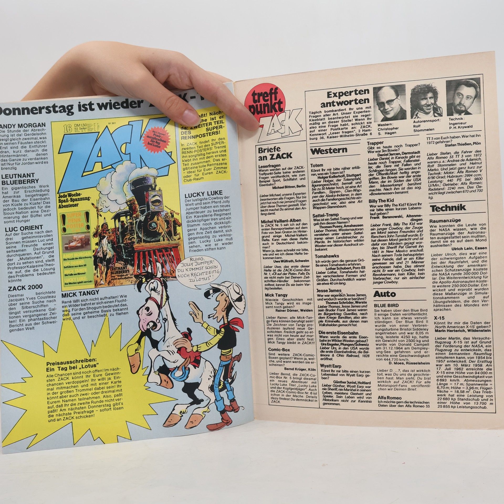 Various authors Zack 15/1973